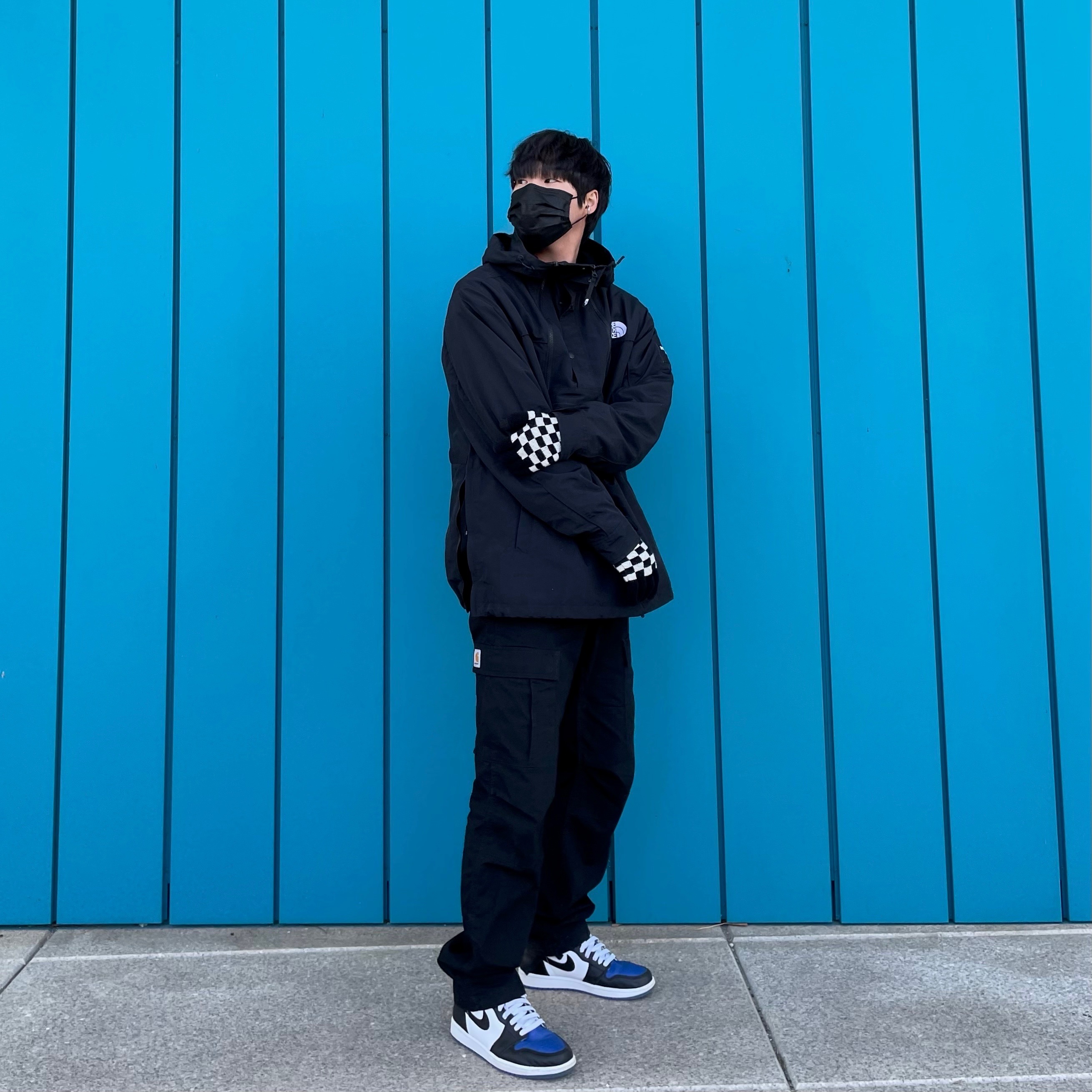 Jordan 1 Retro High OG Royal Toe 착용 스타일