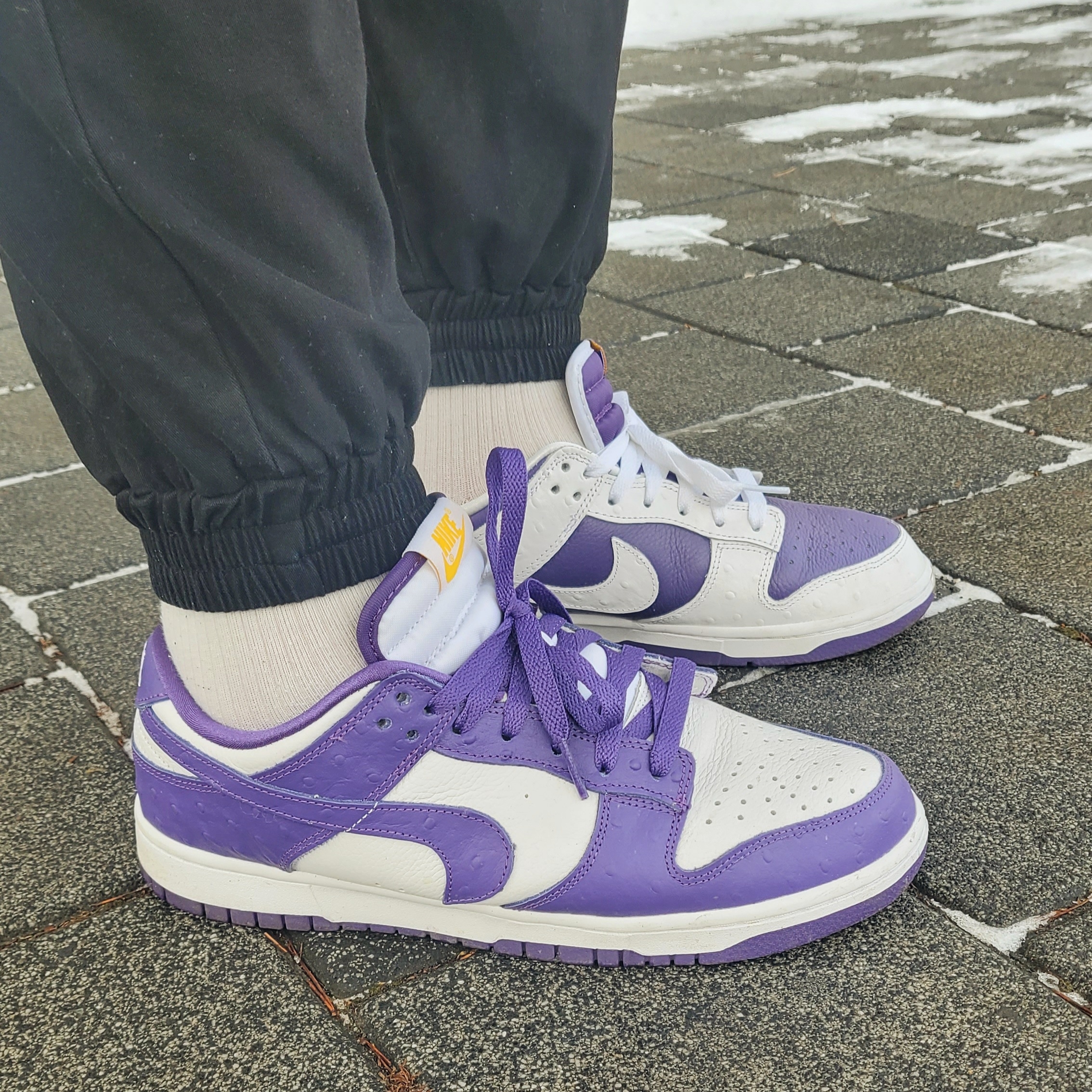 (W) Nike Dunk Low SE Flip 착용 스타일 - 1