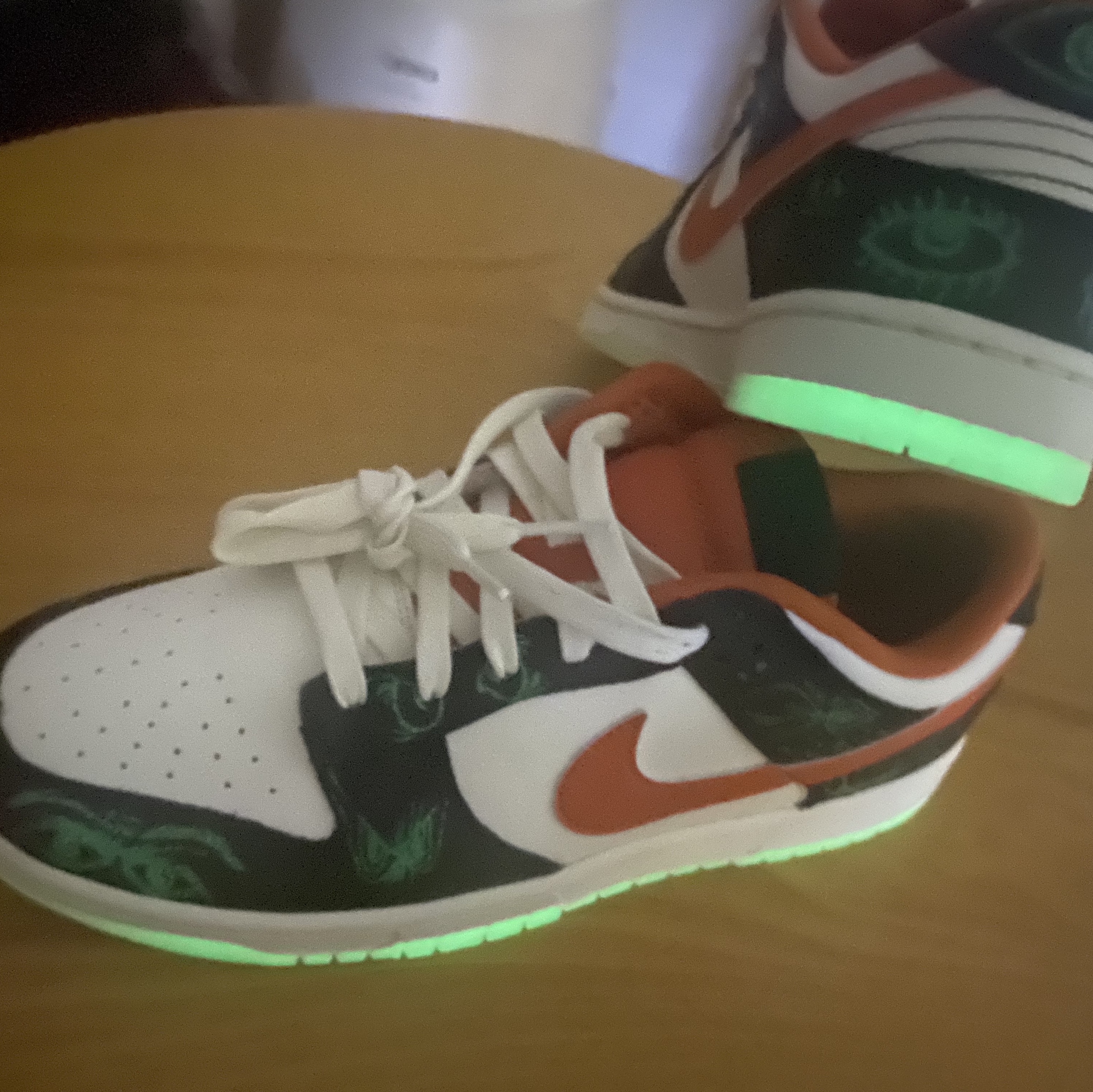 Nike Dunk Low Retro PRM Halloween 착용 스타일 - 3