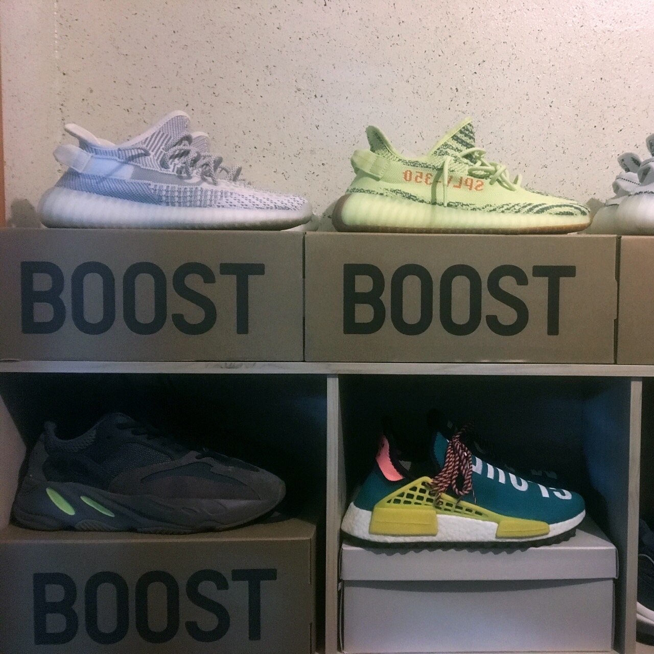 Adidas Yeezy Boost 350 V2 Static - Non-Reflective 2018 착용 스타일