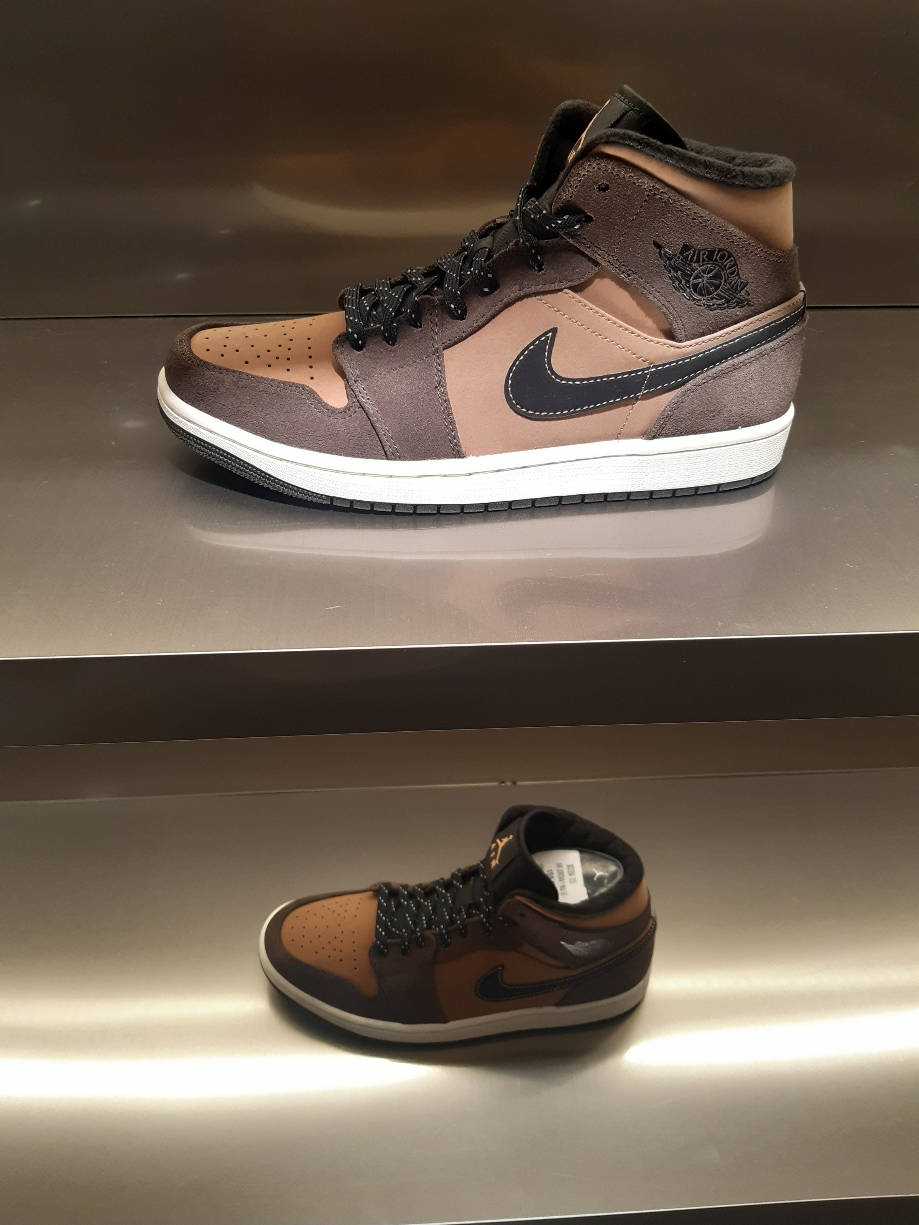 Jordan 1 Retro High OG Craft, Jordan 1 Retro High OG Dark Marina Blue 착용 스타일 - 4