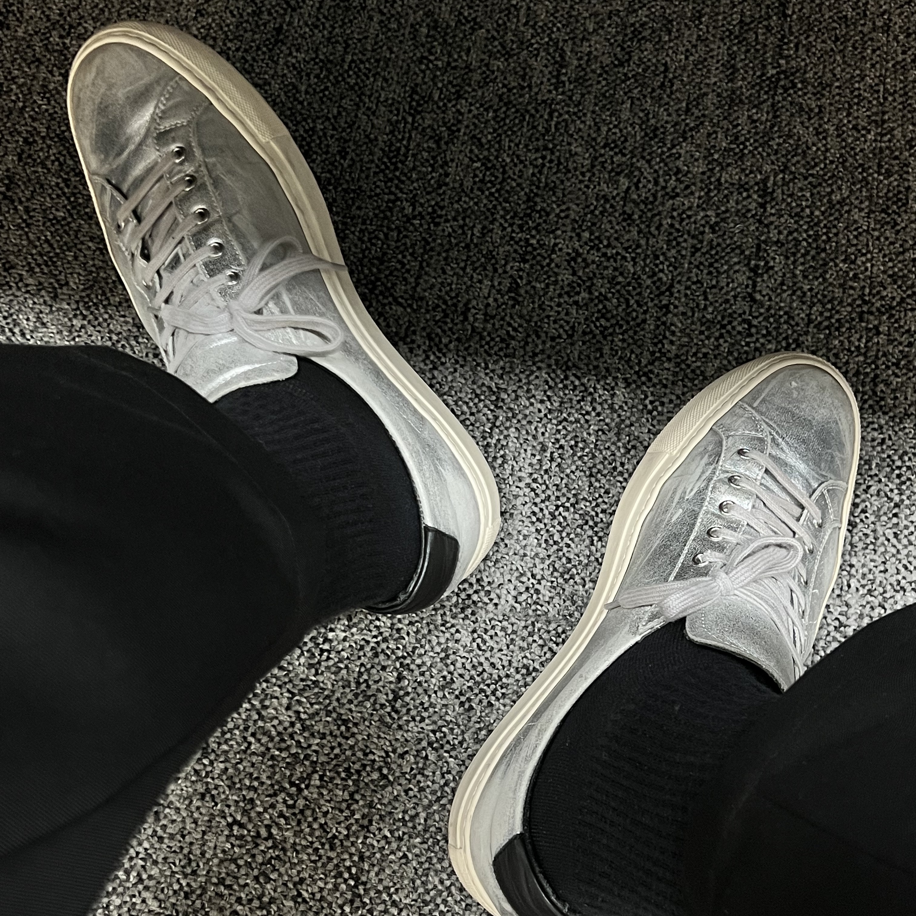 Common Projects Original Achilles Low White 착용 스타일