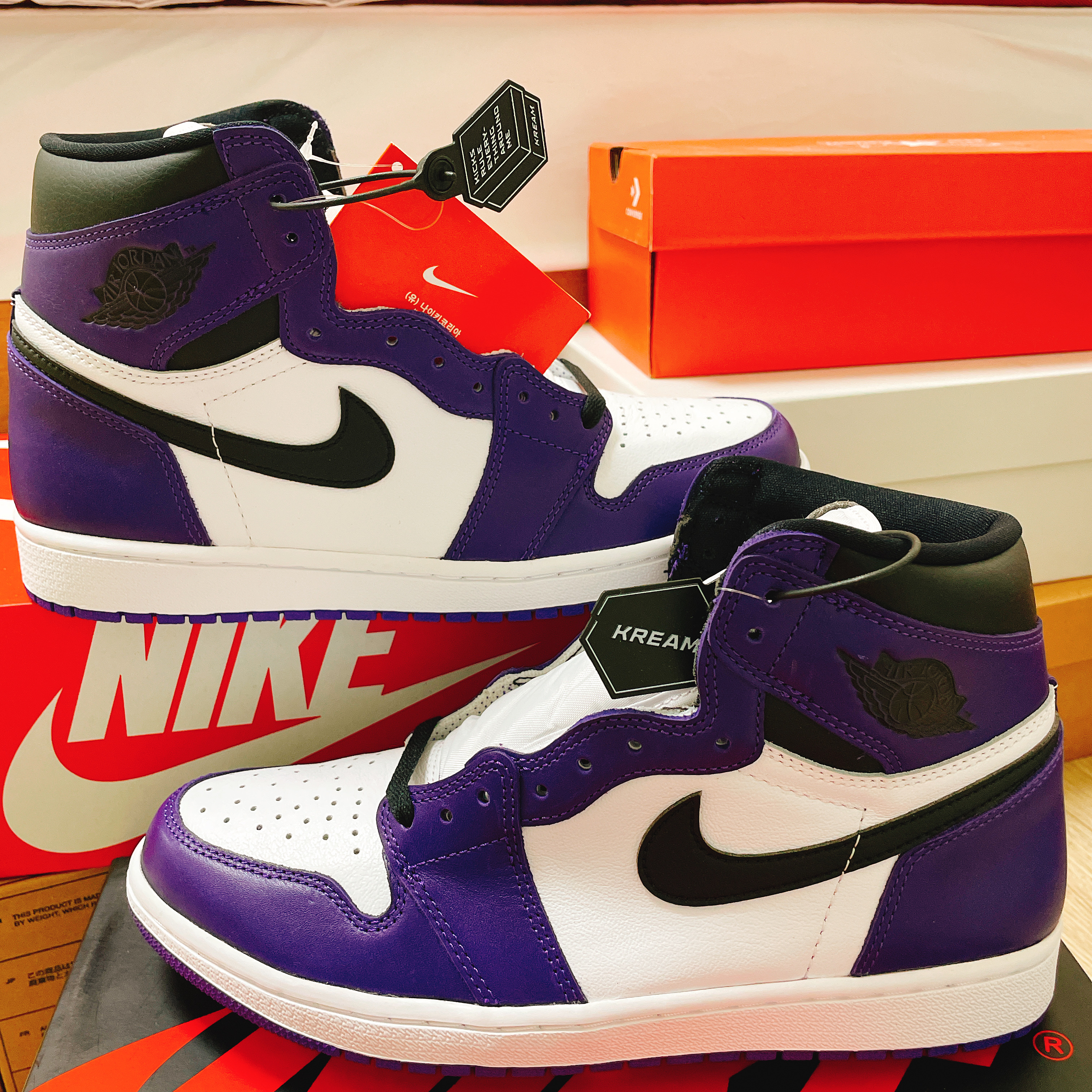 Jordan 1 Retro High OG Court Purple 2020 착용 스타일
