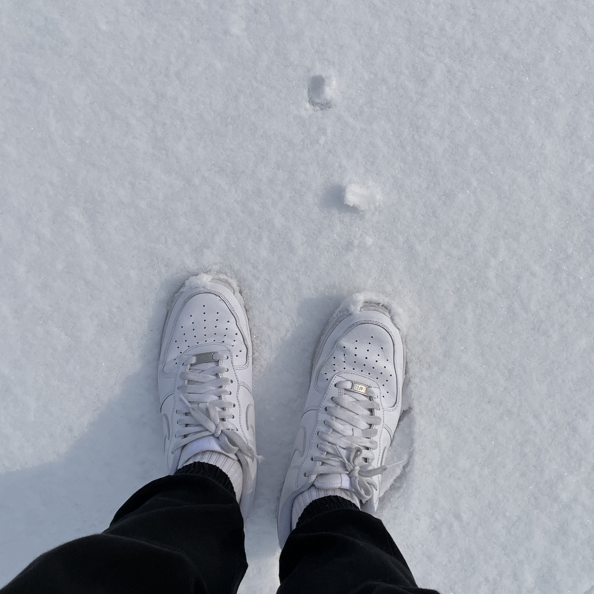 Nike Air Force 1 '07 Low White 착용 스타일
