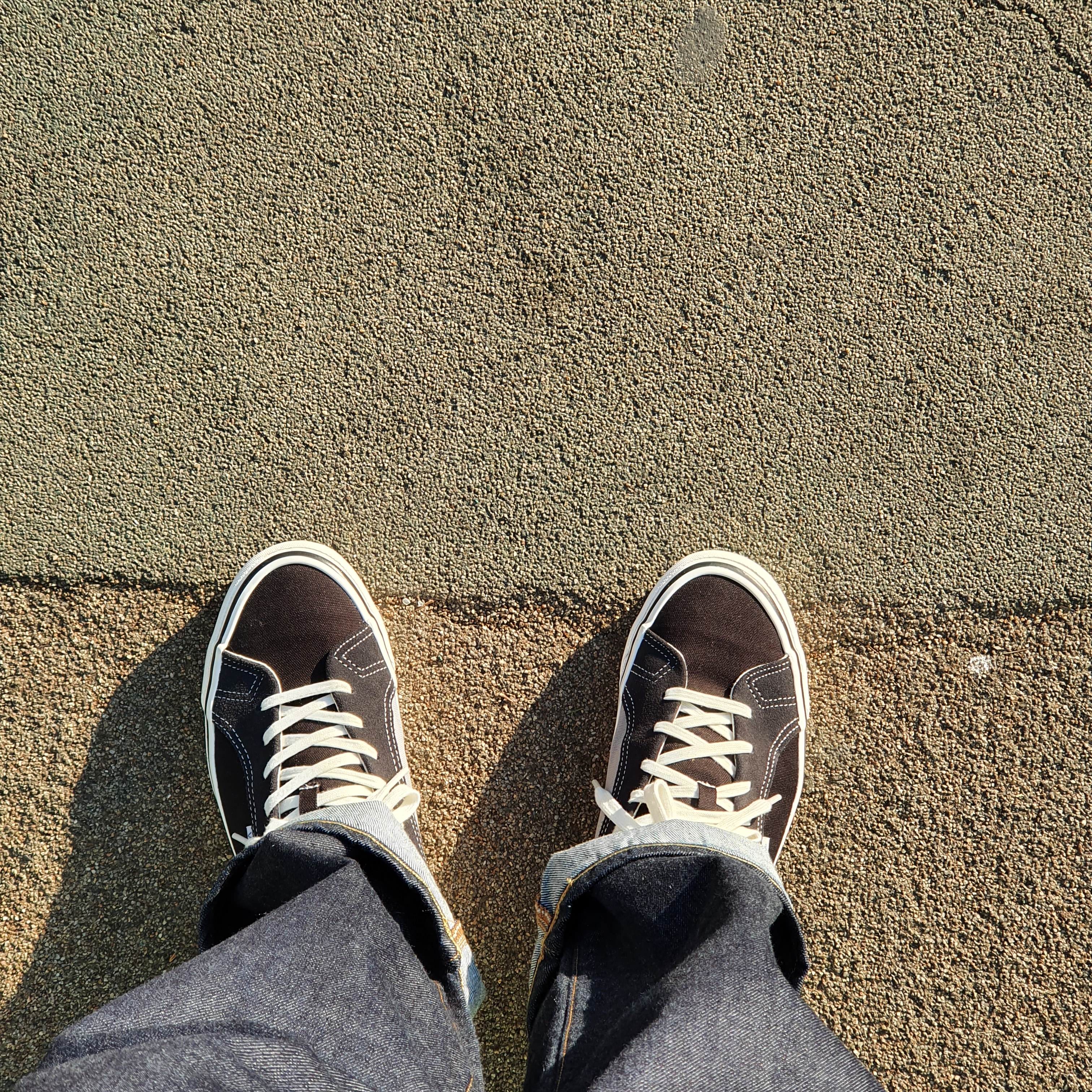 Vans Vault OG Lampin LX Sodalite Blue 착용 스타일 - 1