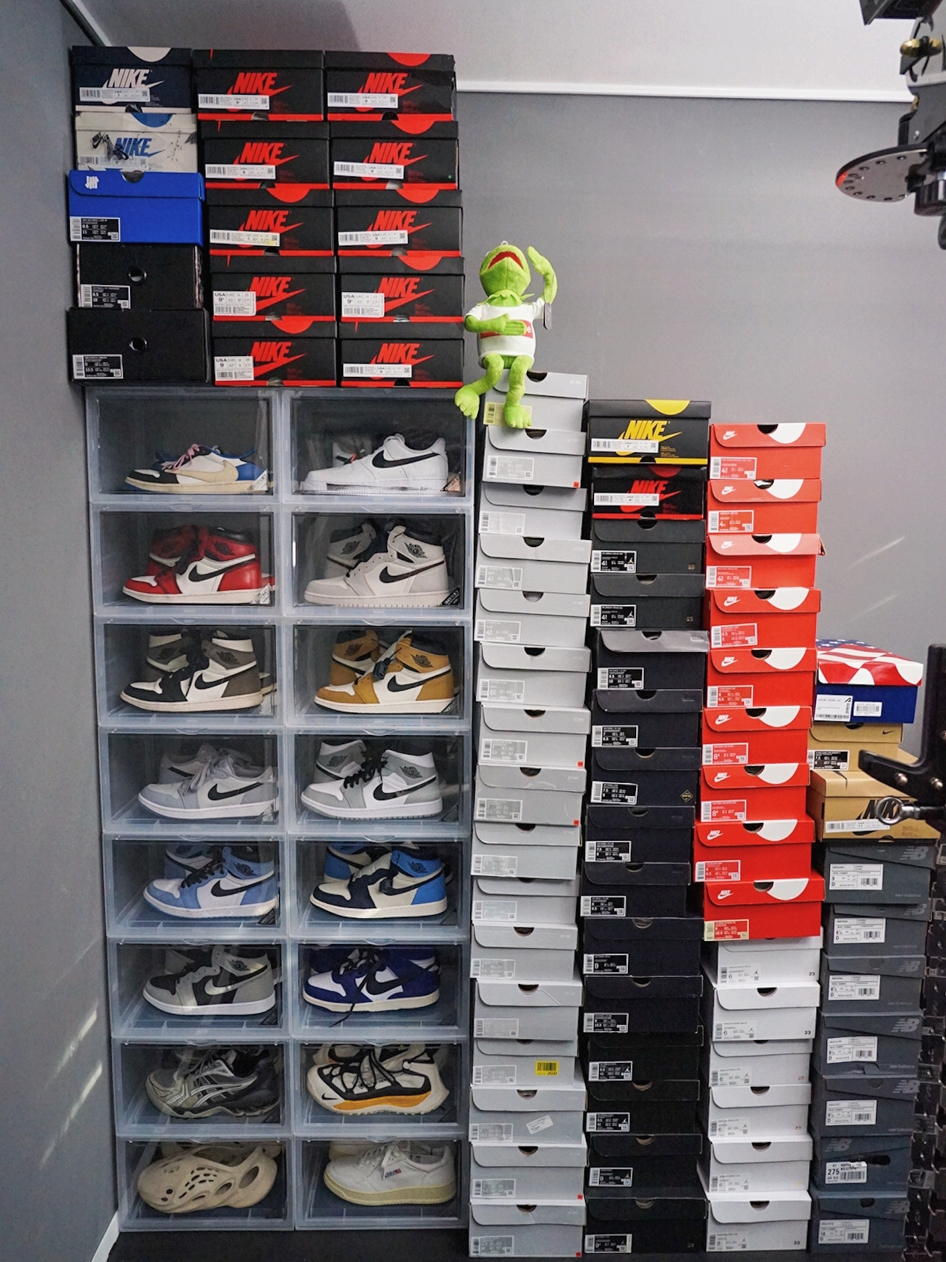 Jordan 1 x Travis Scott x Fragment Retro Low OG SP Military Blue, Jordan 1 Retro High OG Defiant SB LA to Chicago 착용 스타일 - 2