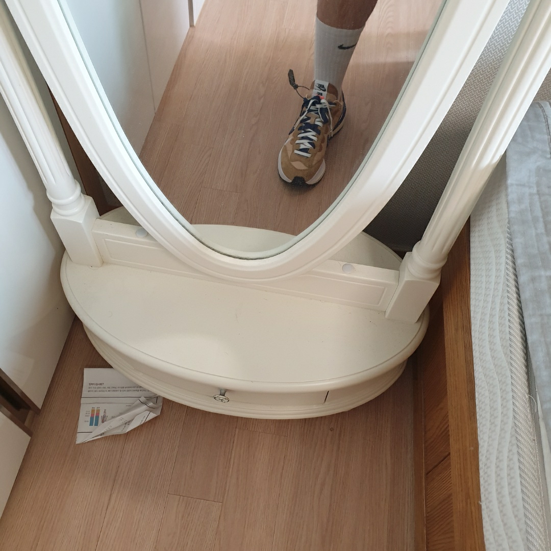 Nike x Sacai VaporWaffle Sesame and Blue Void 착용 스타일 - 2