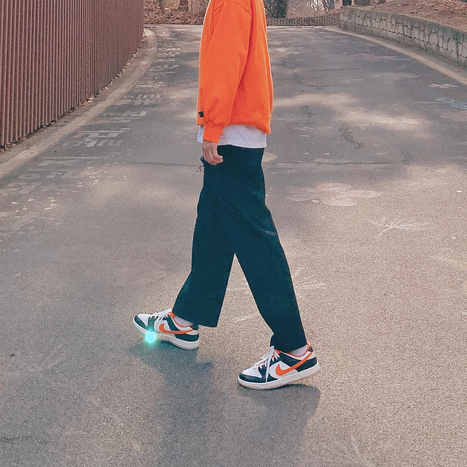 Nike Dunk Low Retro PRM Halloween 착용 스타일