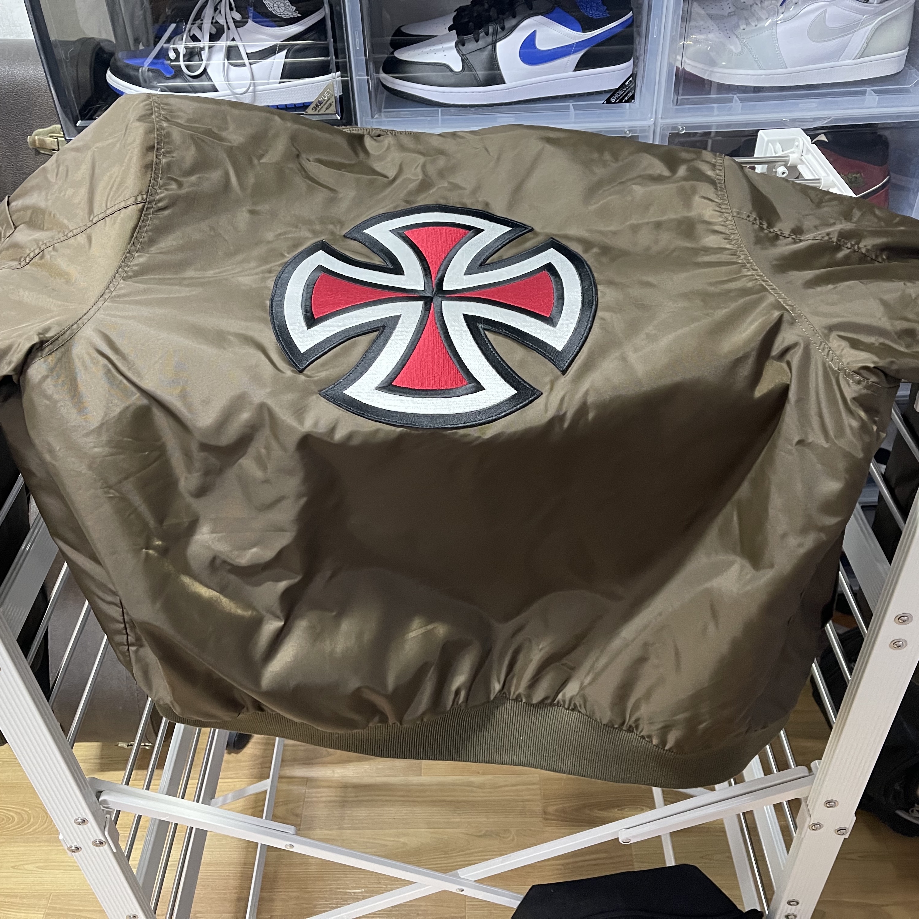Supreme x The North Face Statue of Liberty Mountain Jacket Yellow - 19FW 착용 스타일 - 2