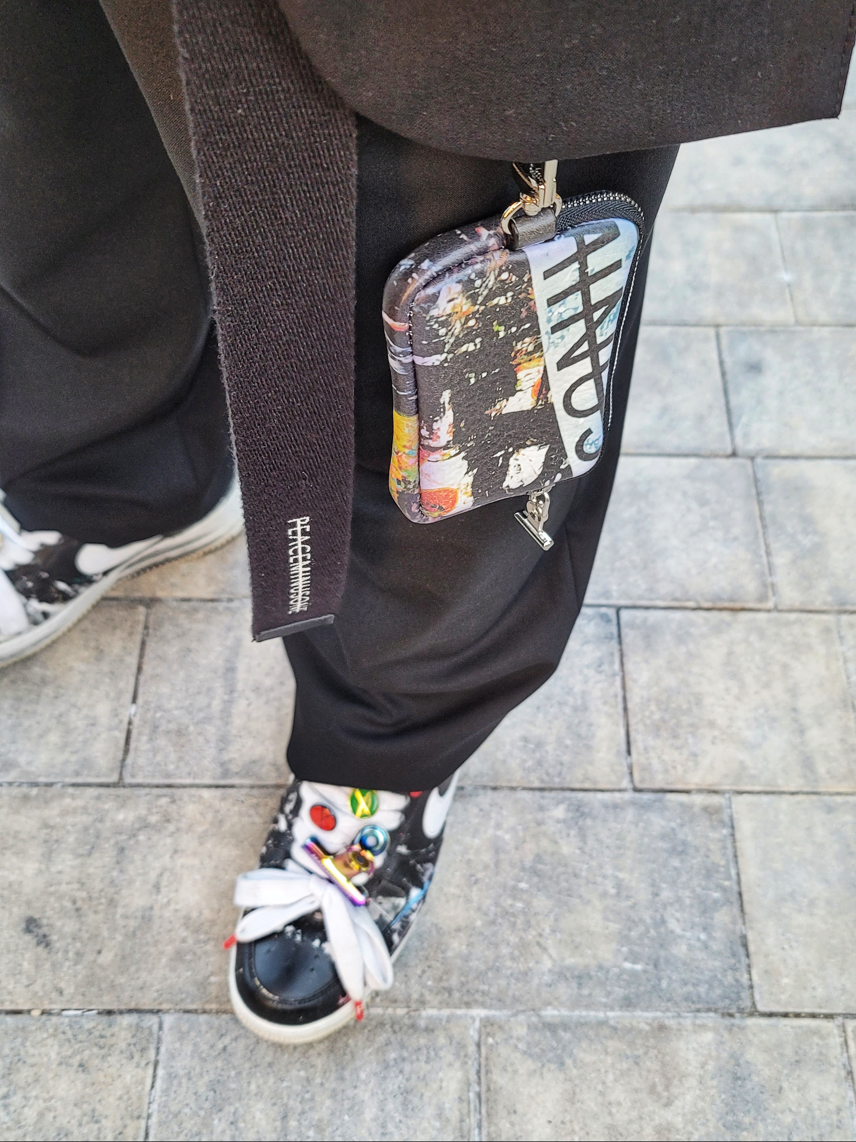 Nike x Peaceminusone Air Force 1 Low Para-Noise 착용 스타일 - 4