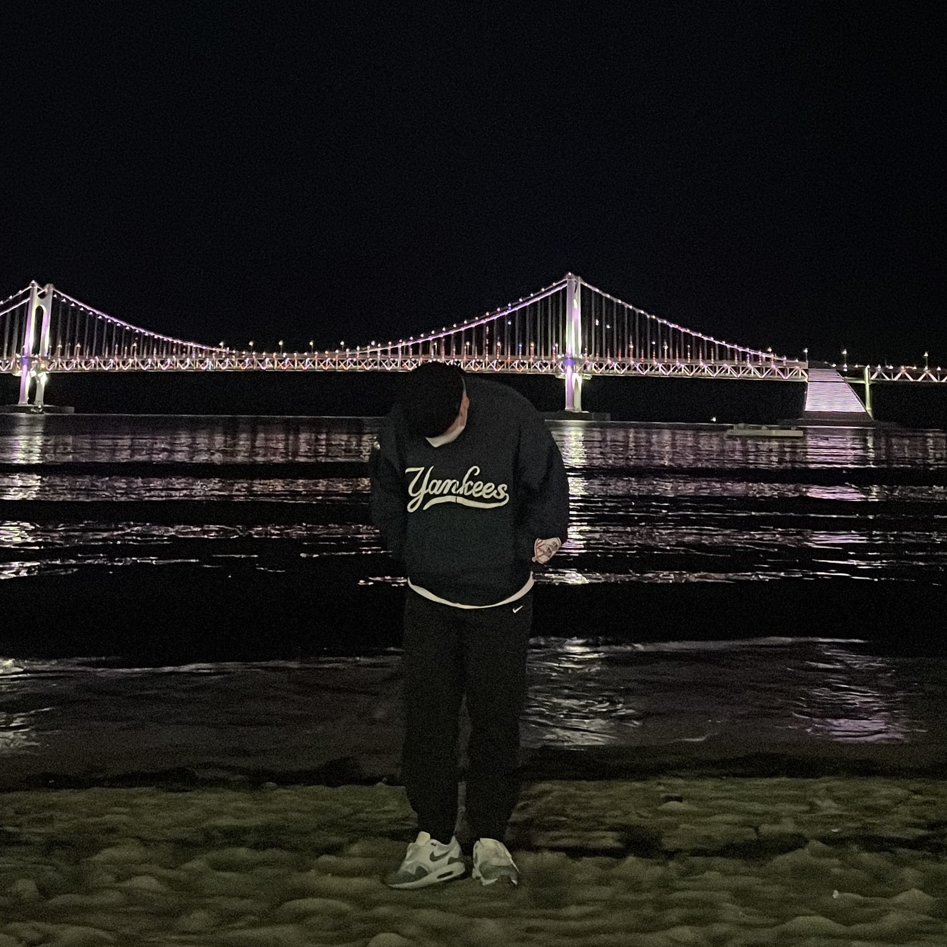 Nike x Patta Air Max 1 Noise Aqua, Nike M NRG Track Pants Black 착용 스타일