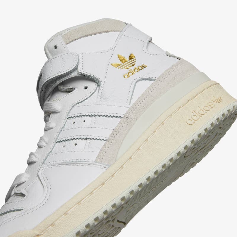 Adidas Forum 84 High White Glory Green 착용 스타일 - 3