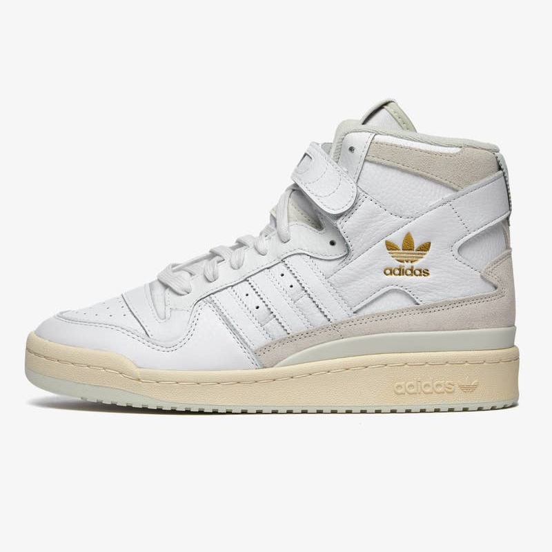 Adidas Forum 84 High White Glory Green 착용 스타일 - 1