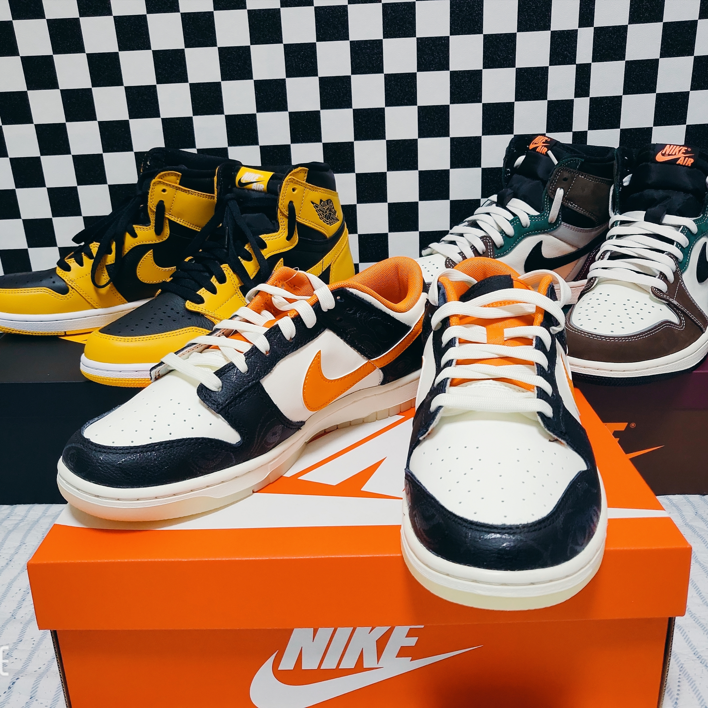 Jordan 1 Retro High OG Pollen, Jordan 1 Retro High OG Craft 착용 스타일