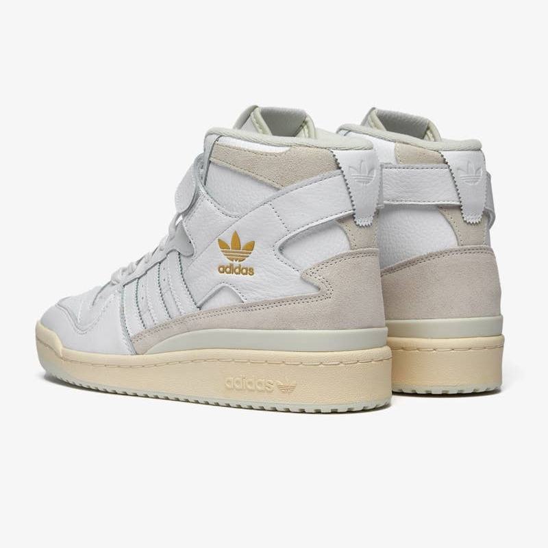 Adidas Forum 84 High White Glory Green 착용 스타일 - 4