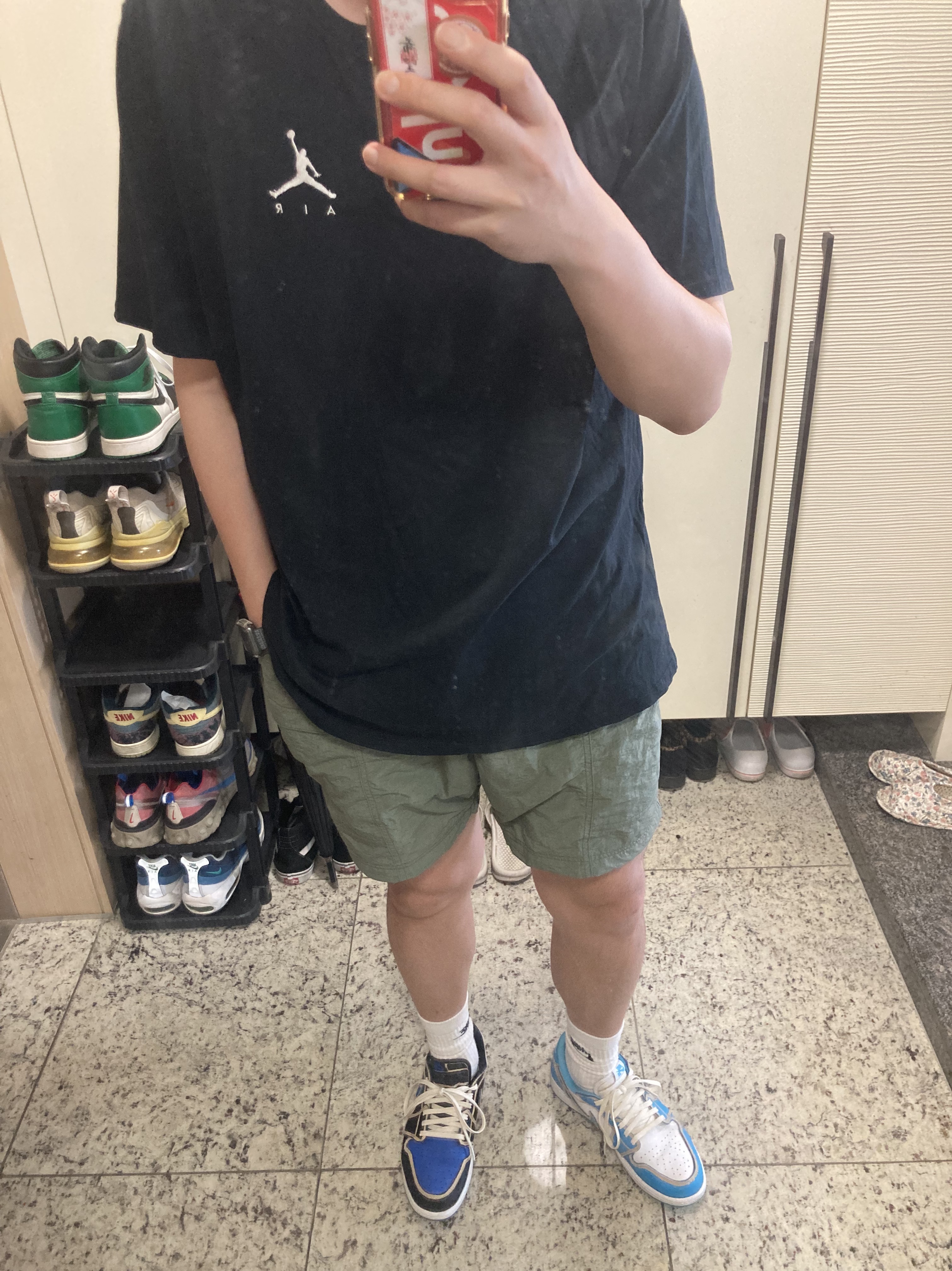 Jordan 1 x Lance Mountain Low SB QS Desert Ore 착용 스타일