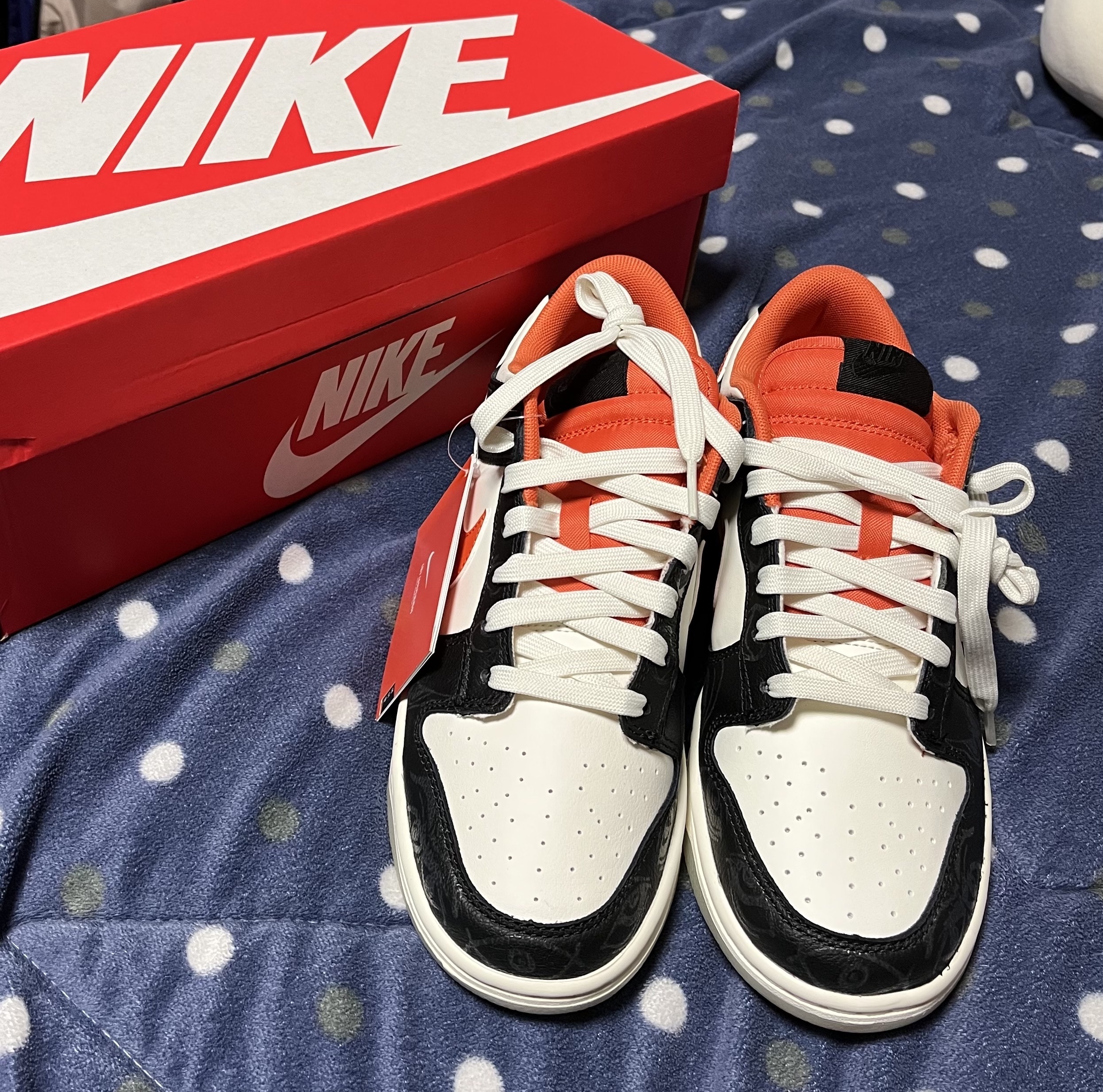 Nike Dunk Low Retro PRM Halloween, (GS) Nike Dunk Low PRM Halloween 착용 스타일