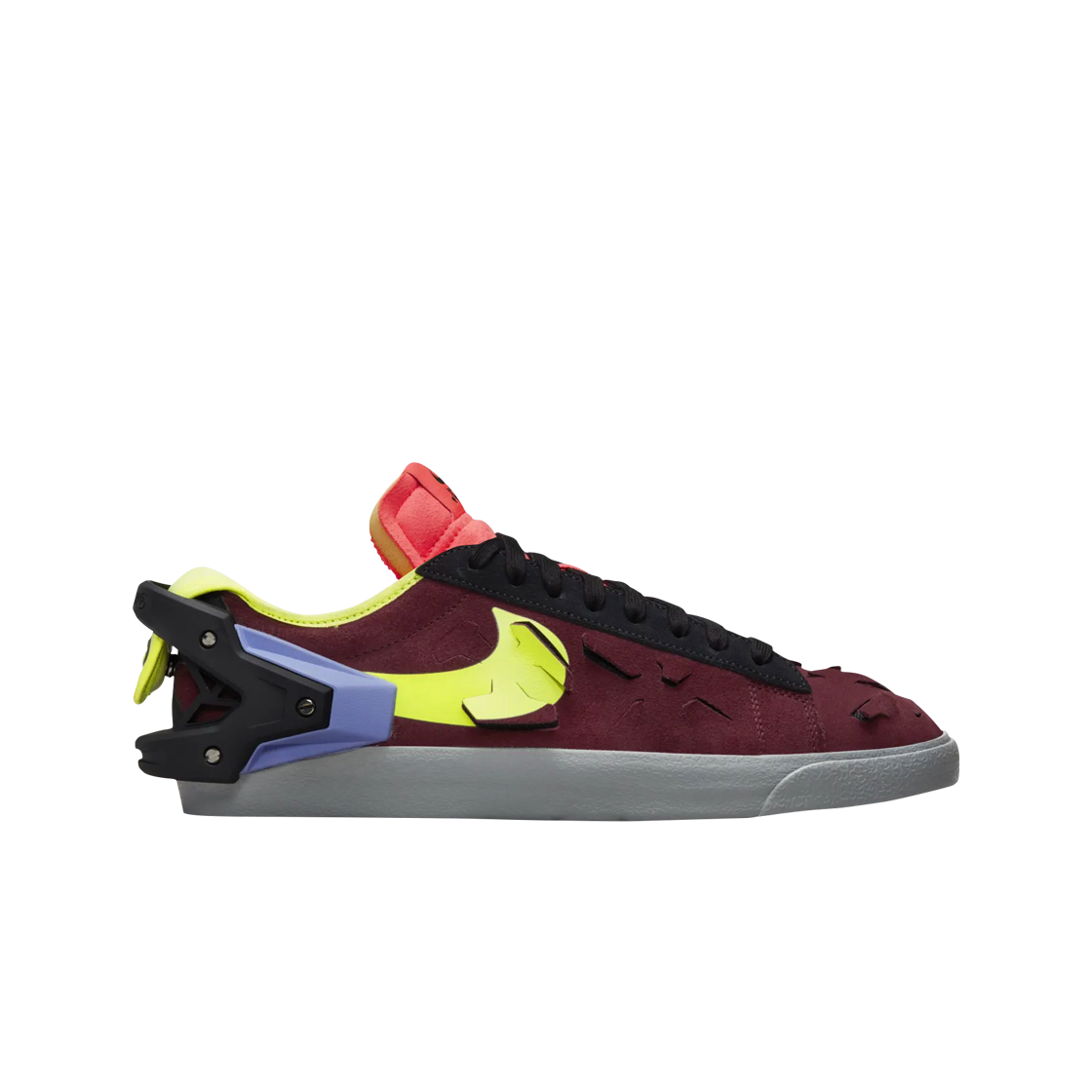 나이키 x 아크로님 블레이저 로우 나이트 마룬(Nike x Acronym Blazer Low Night Maroon)