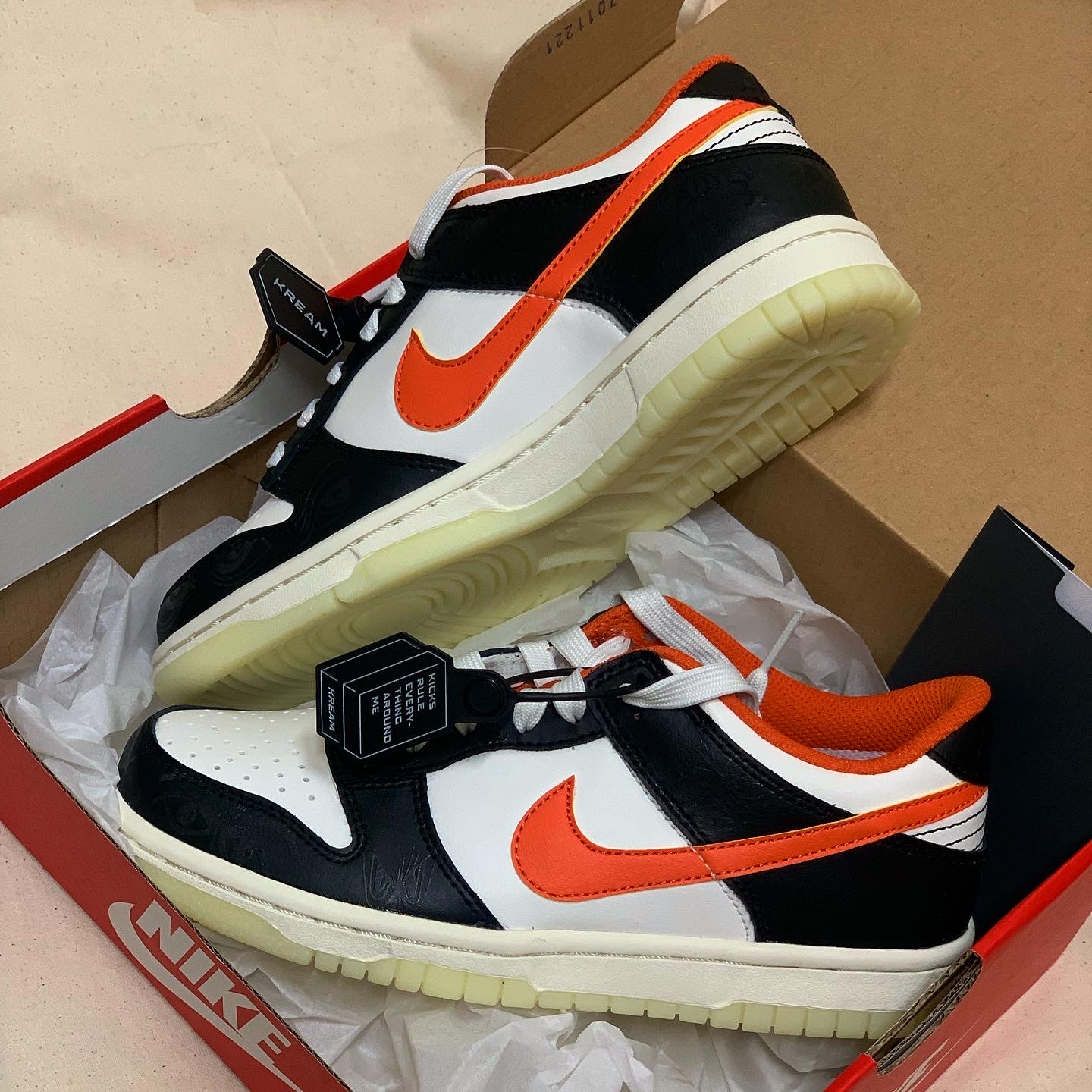 (GS) Nike Dunk Low PRM Halloween 착용 스타일 - 2