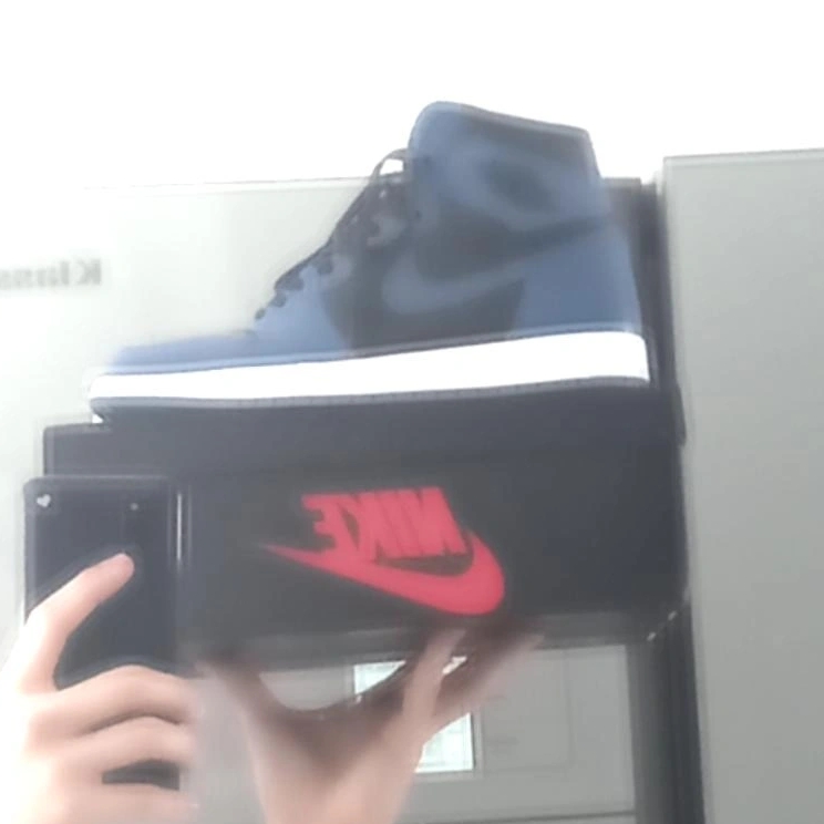 Jordan 1 Retro High OG Dark Marina Blue 착용 스타일 - 4