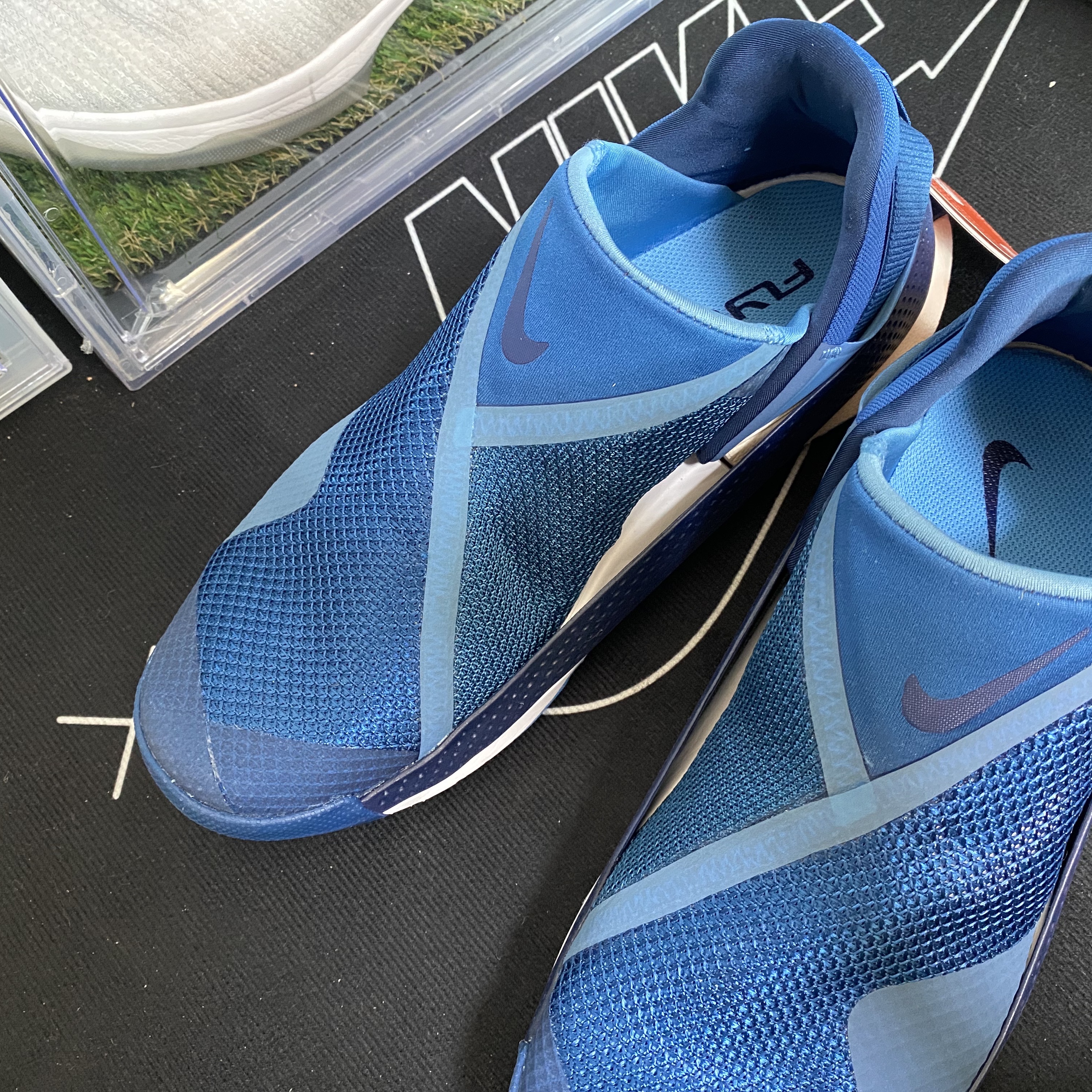 Nike Go Flyease Court Blue 착용 스타일 - 3
