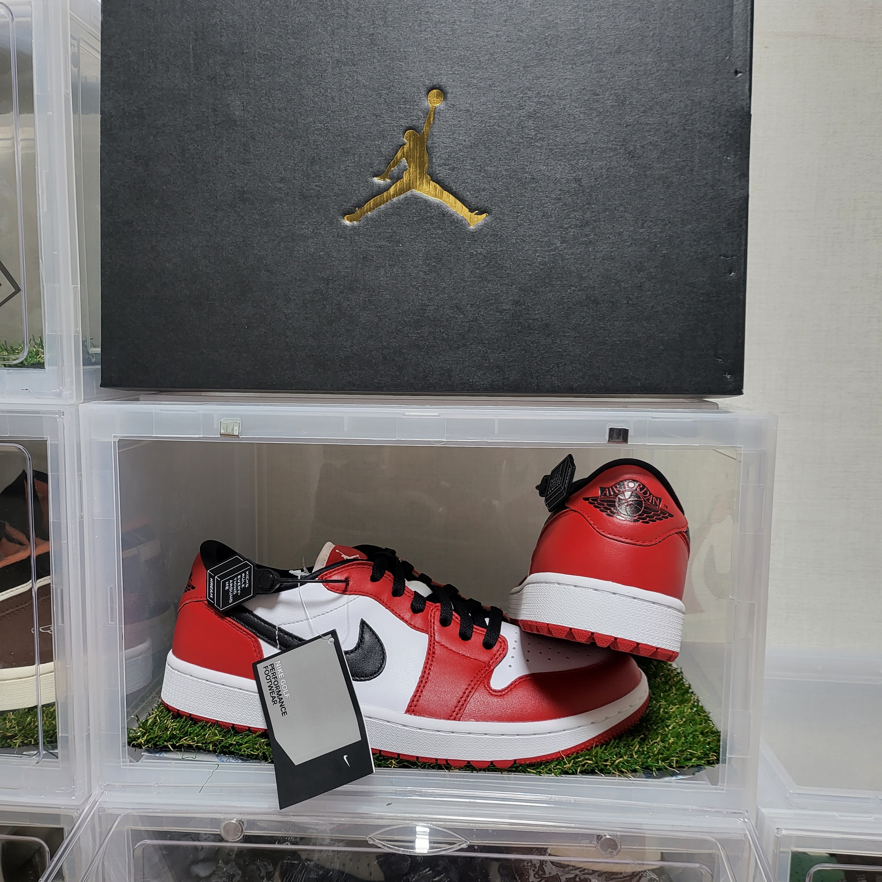 Jordan 1 Low Golf Chicago 착용 스타일 - 1