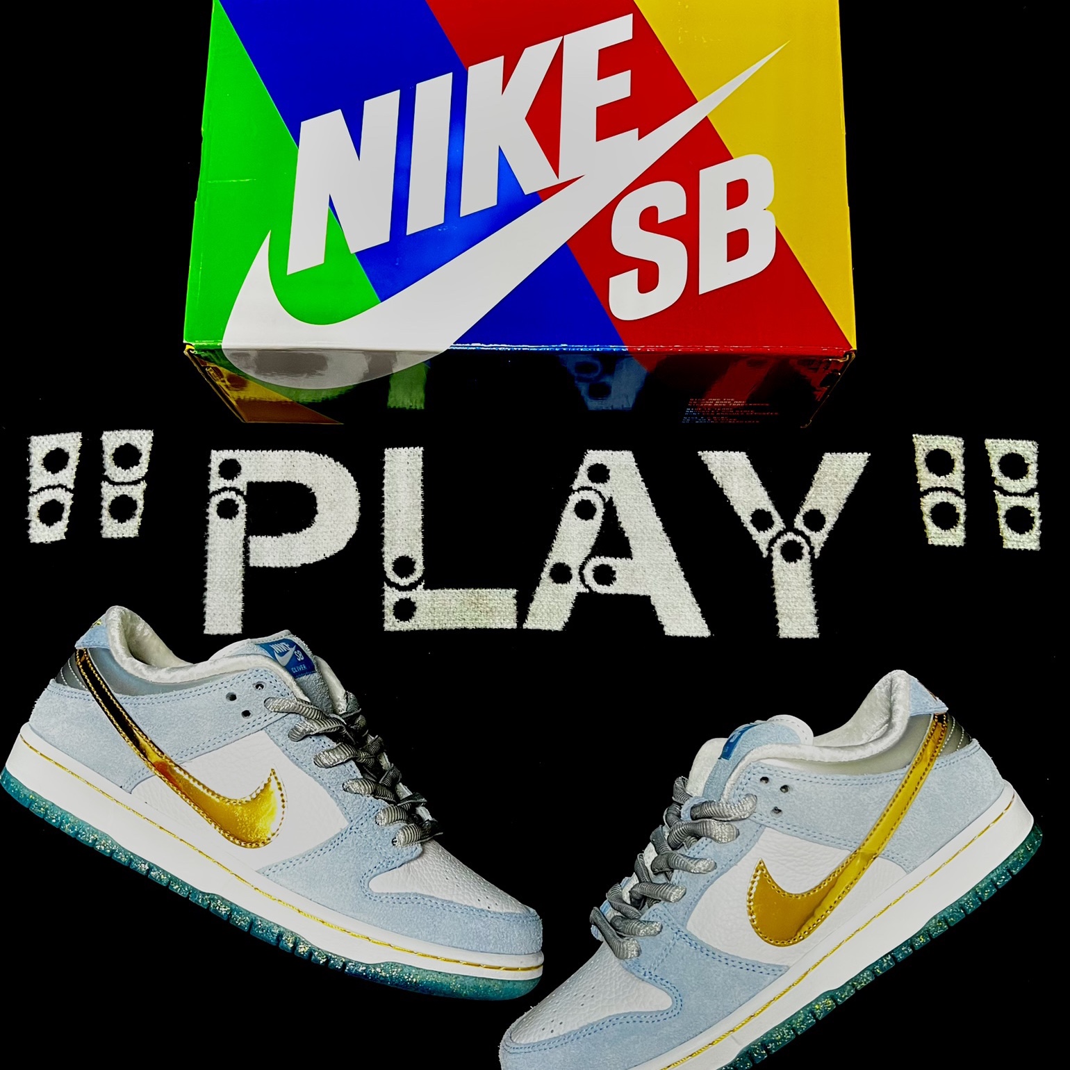 Nike x Sean Cliver SB Dunk Low Holiday Special, Off-White x Amore Pacific Play Kit 착용 스타일
