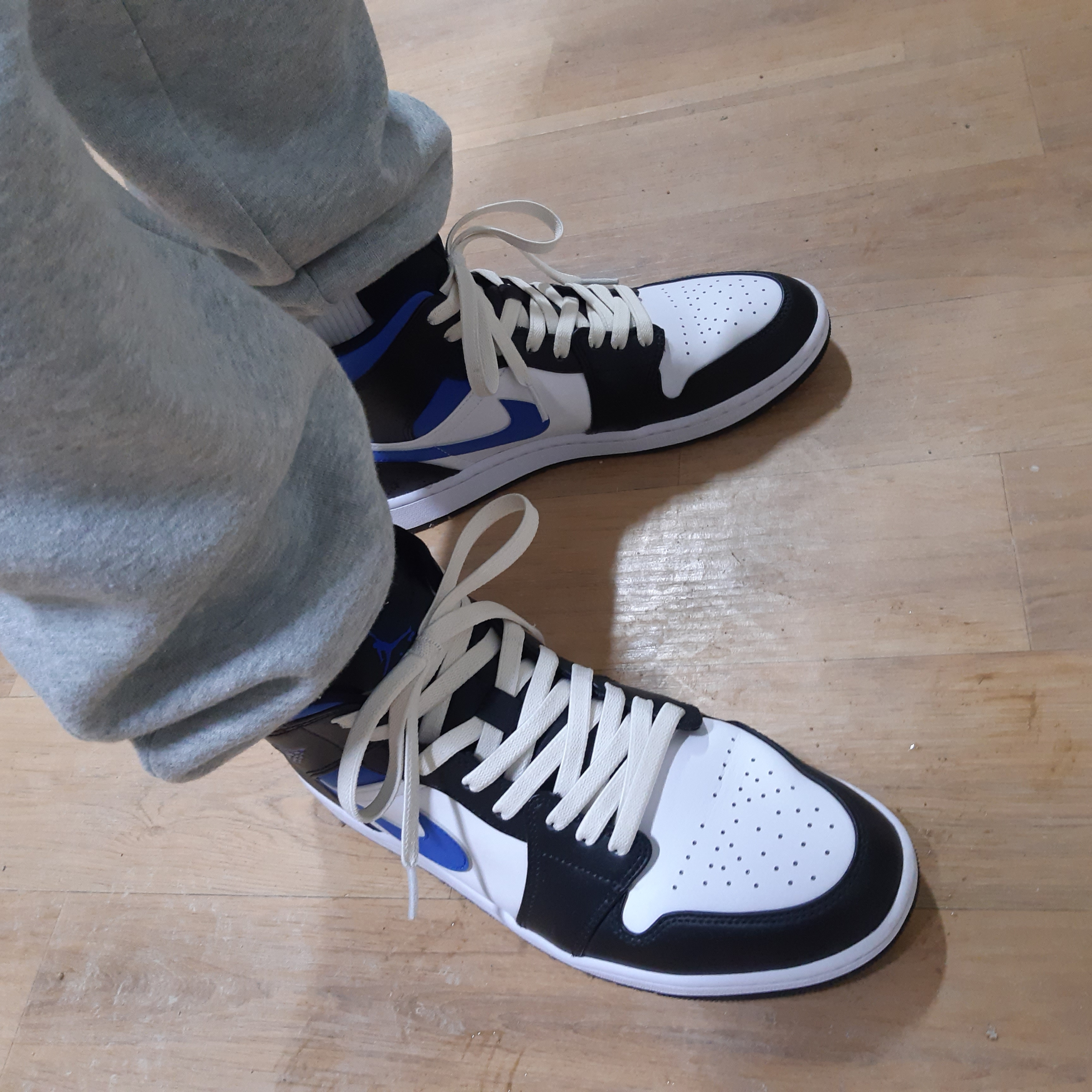 Jordan 1 Mid Racer Blue 착용 스타일 - 4