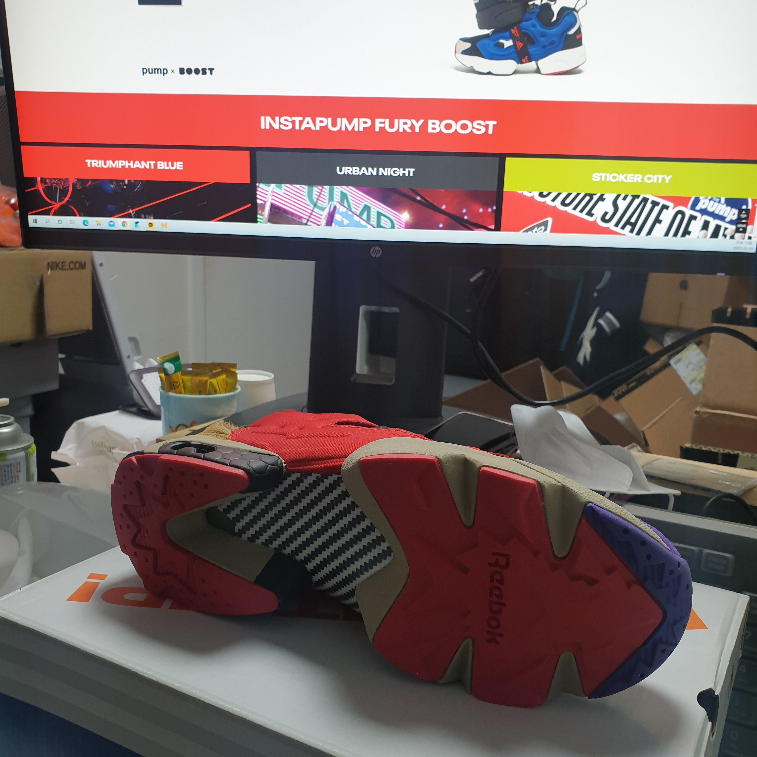 Reebok Instapump Fury OG Villain Pack Bebop 착용 스타일 - 2