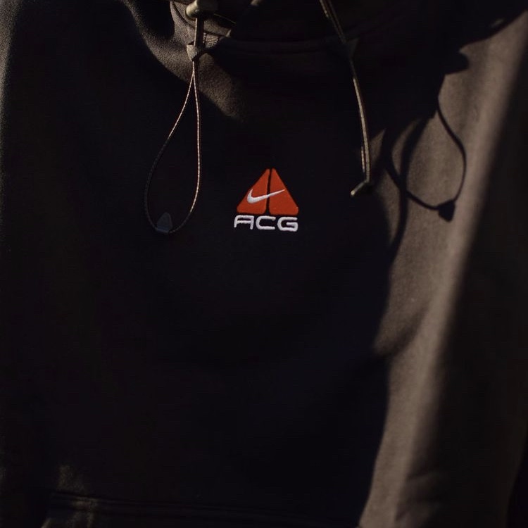 Nike ACG Therma-Fit Pullover Fleece Hoodie Black - Asia 착용 스타일