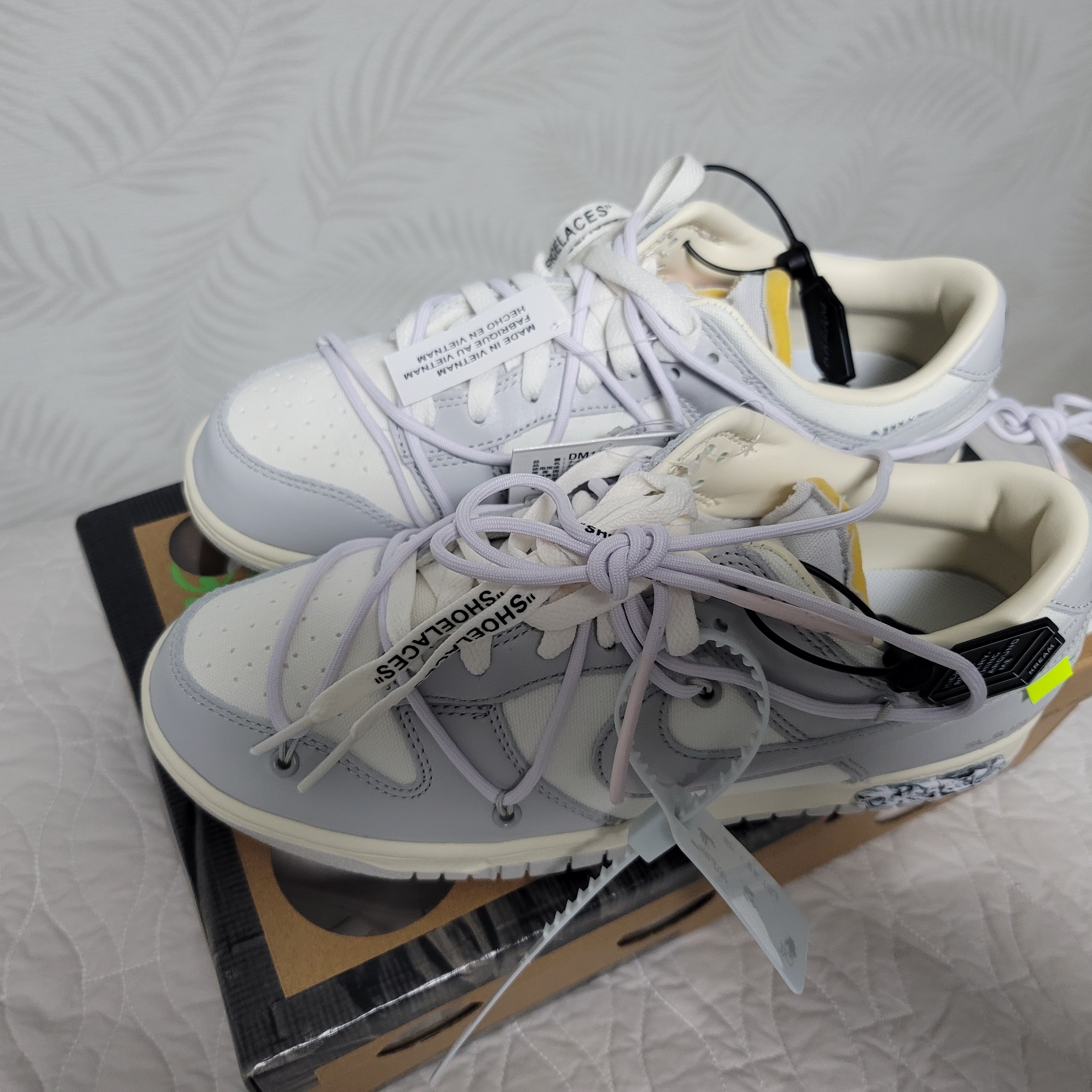 Nike x Off-White Dunk Low The 50 - Lot 49 착용 스타일 - 3