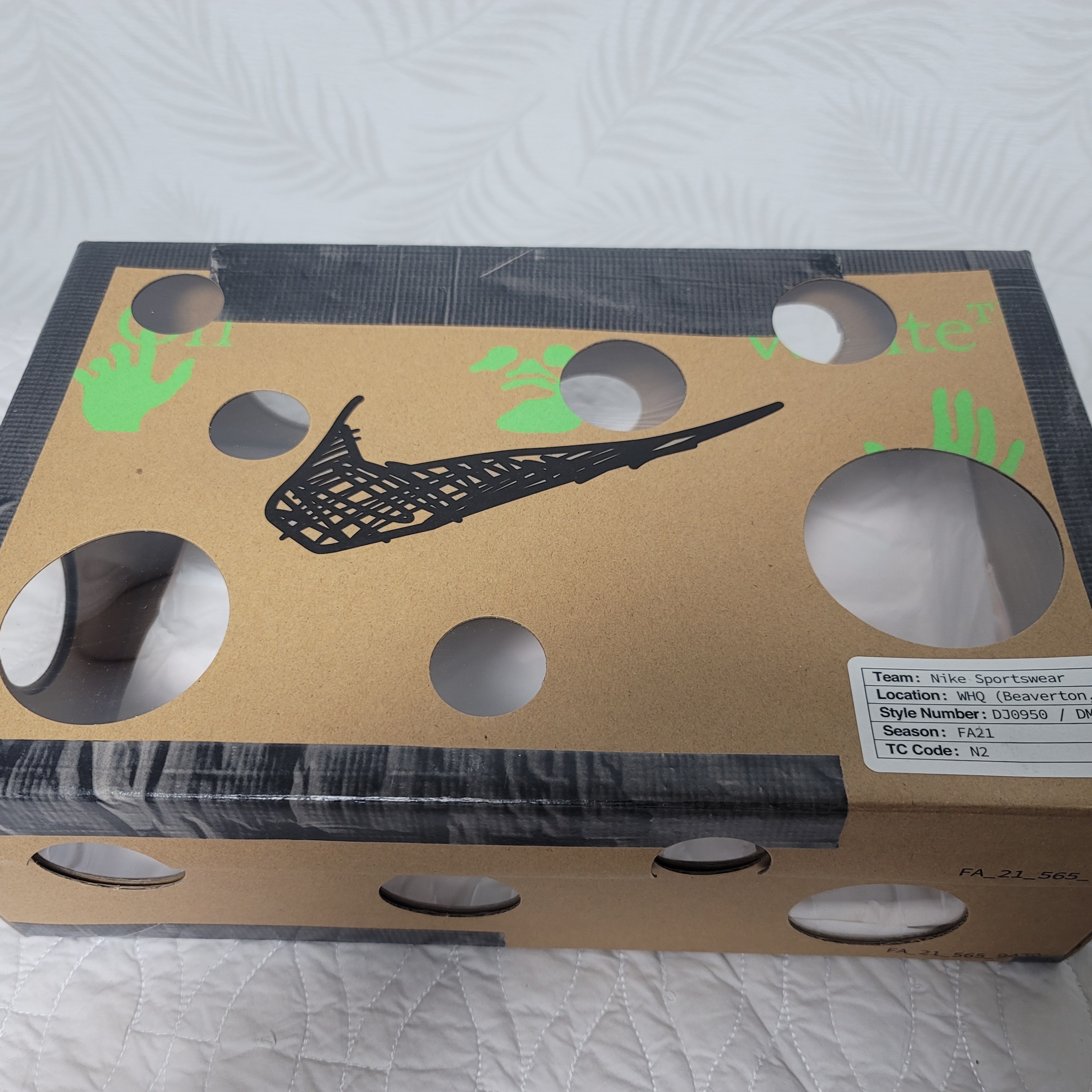 Nike x Off-White Dunk Low The 50 - Lot 49 착용 스타일 - 1