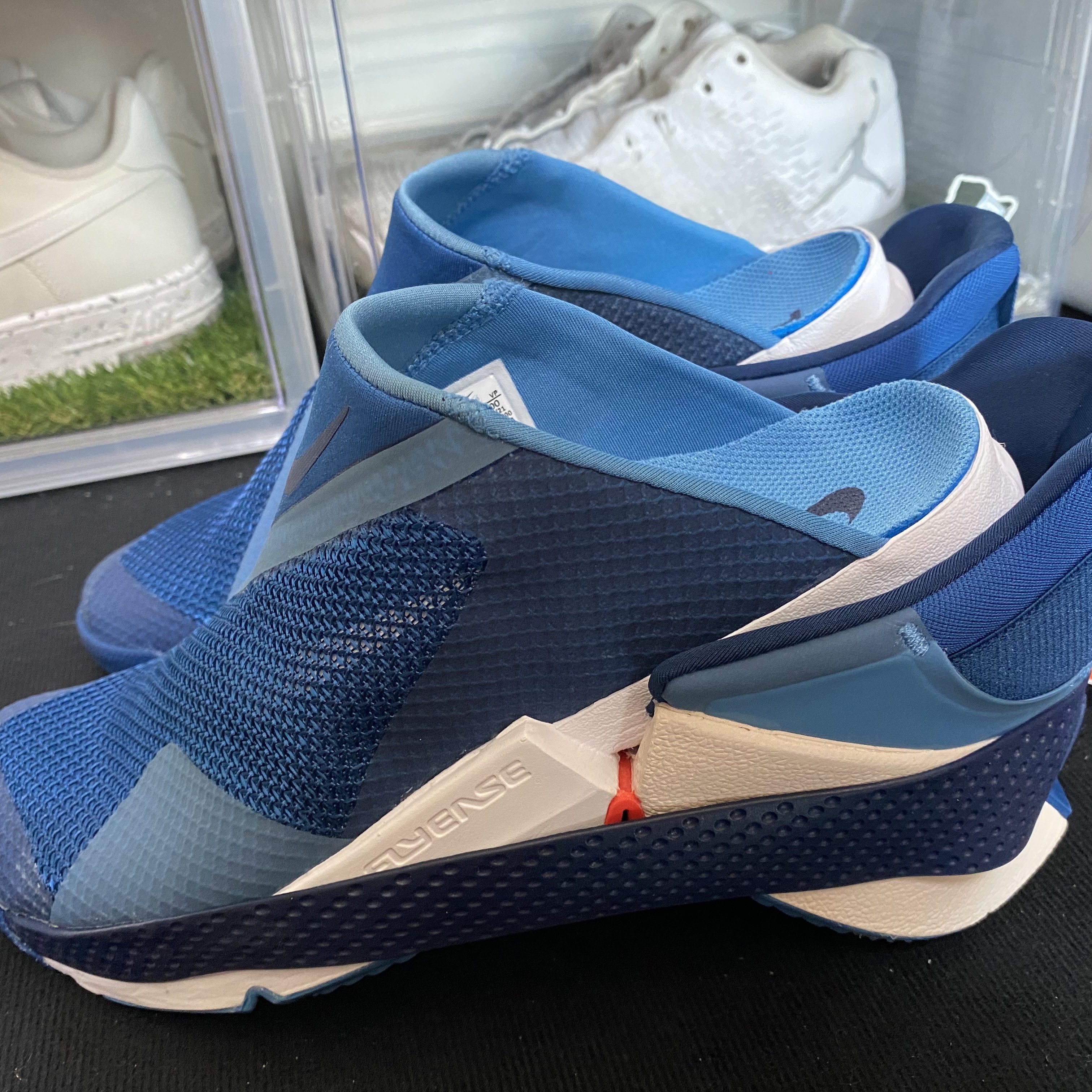 Nike Go Flyease Court Blue 착용 스타일 - 1