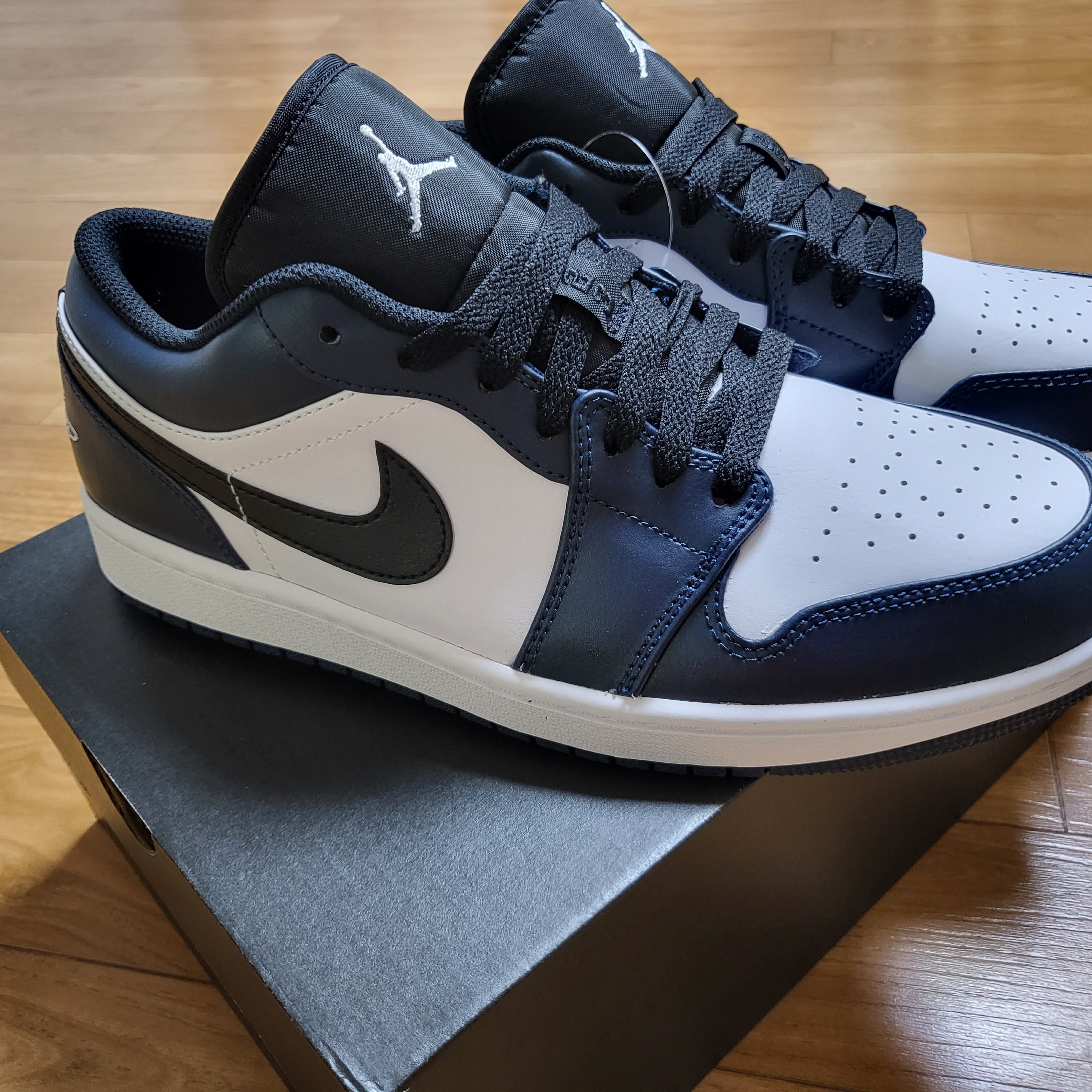 Jordan 1 Low Dark Teal 착용 스타일 - 1