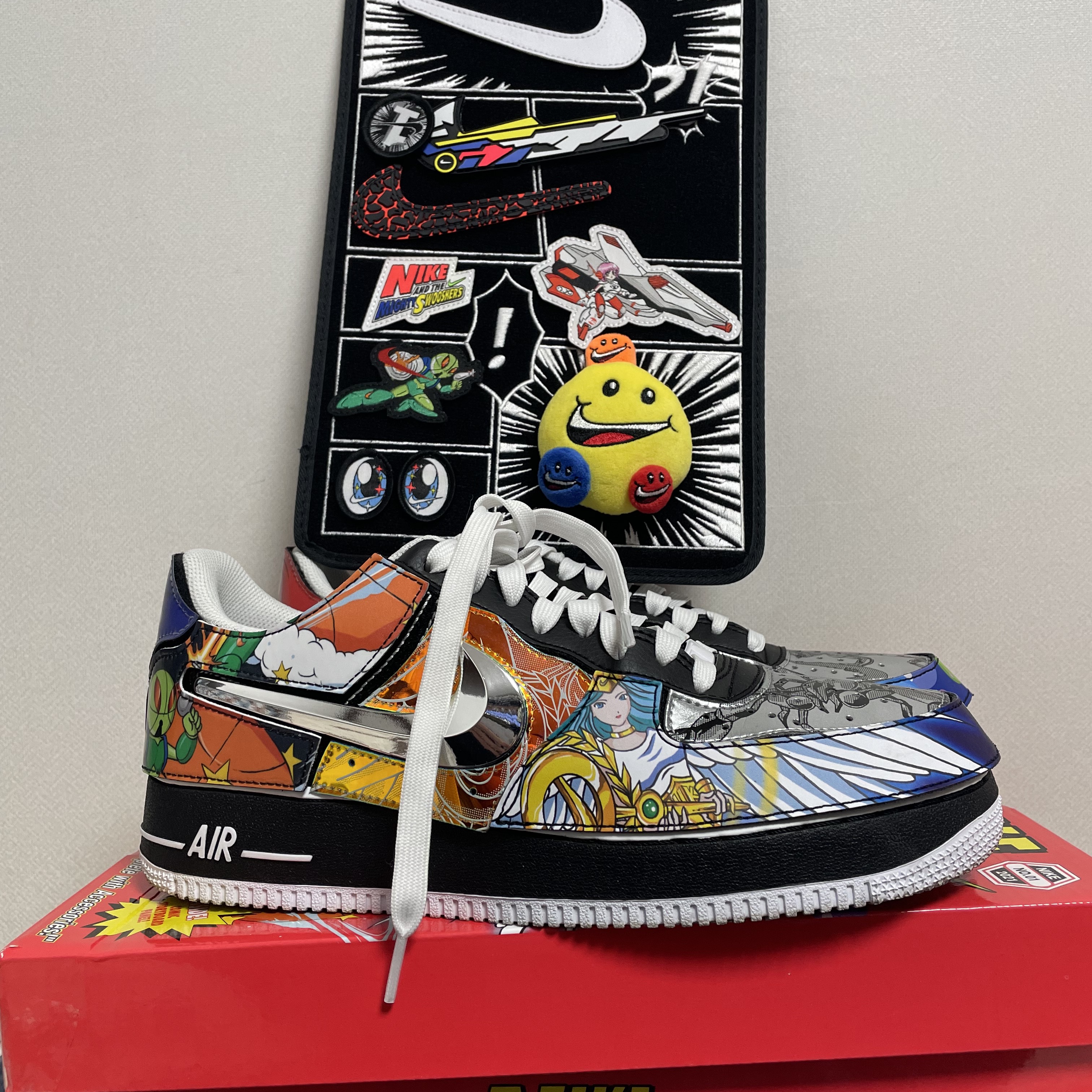 Nike Air Force 1/1 Mighty Swooshers 착용 스타일 - 4