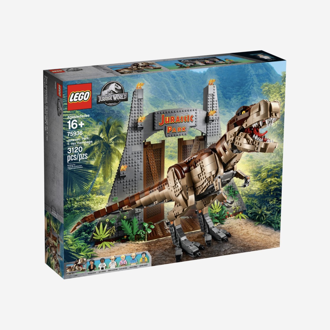 Lego Jurrasic World Jurassic Park: T. rex Rampage 상세 이미지 2