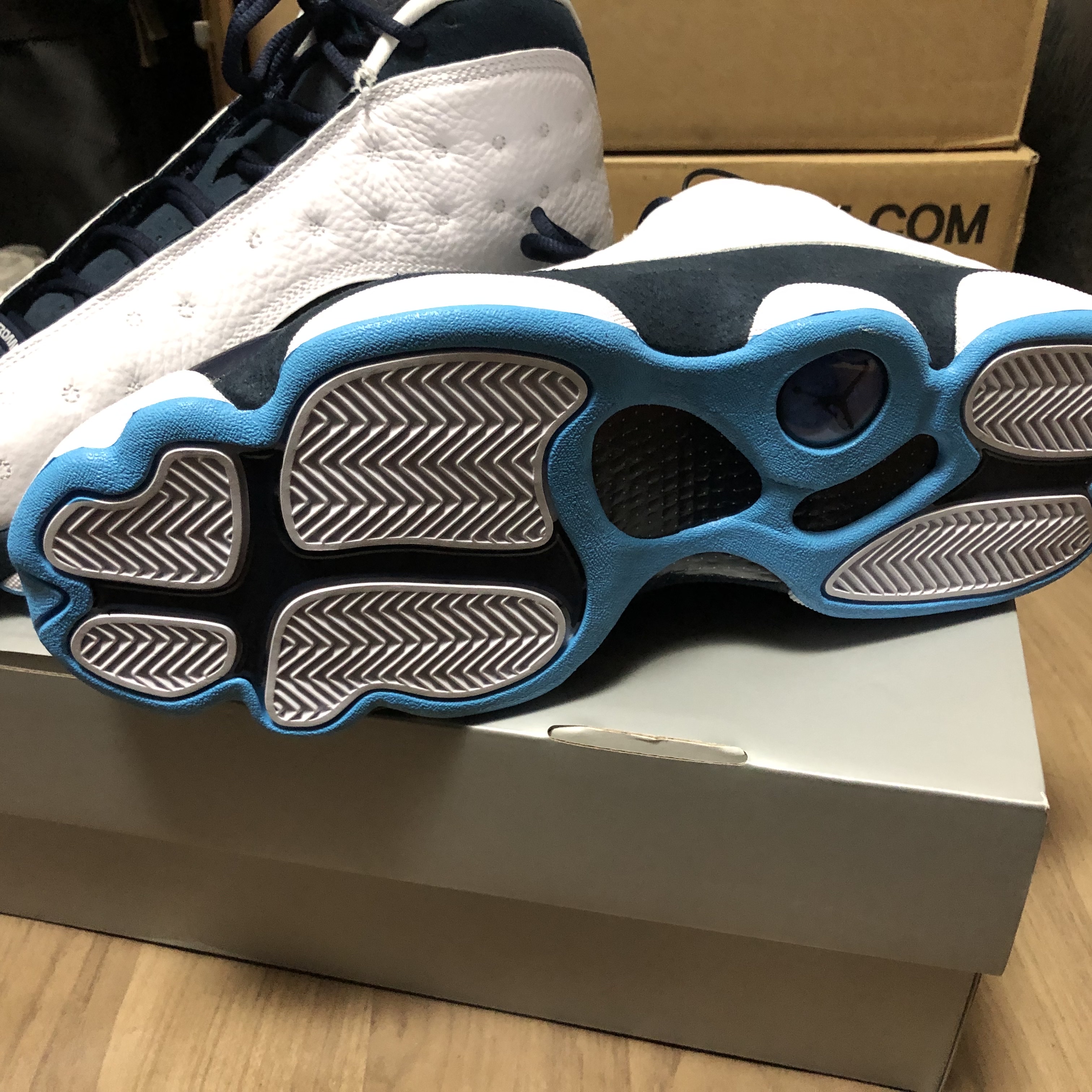 Jordan 13 Retro Obsidian 착용 스타일 - 3