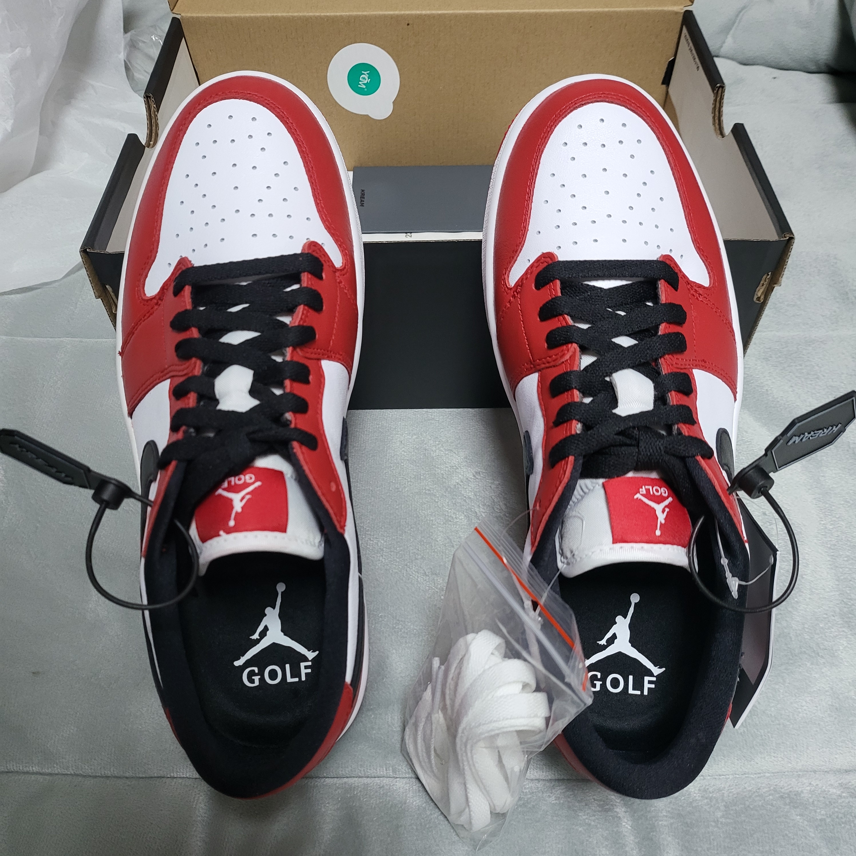 Jordan 1 Low Golf Chicago 착용 스타일 - 2