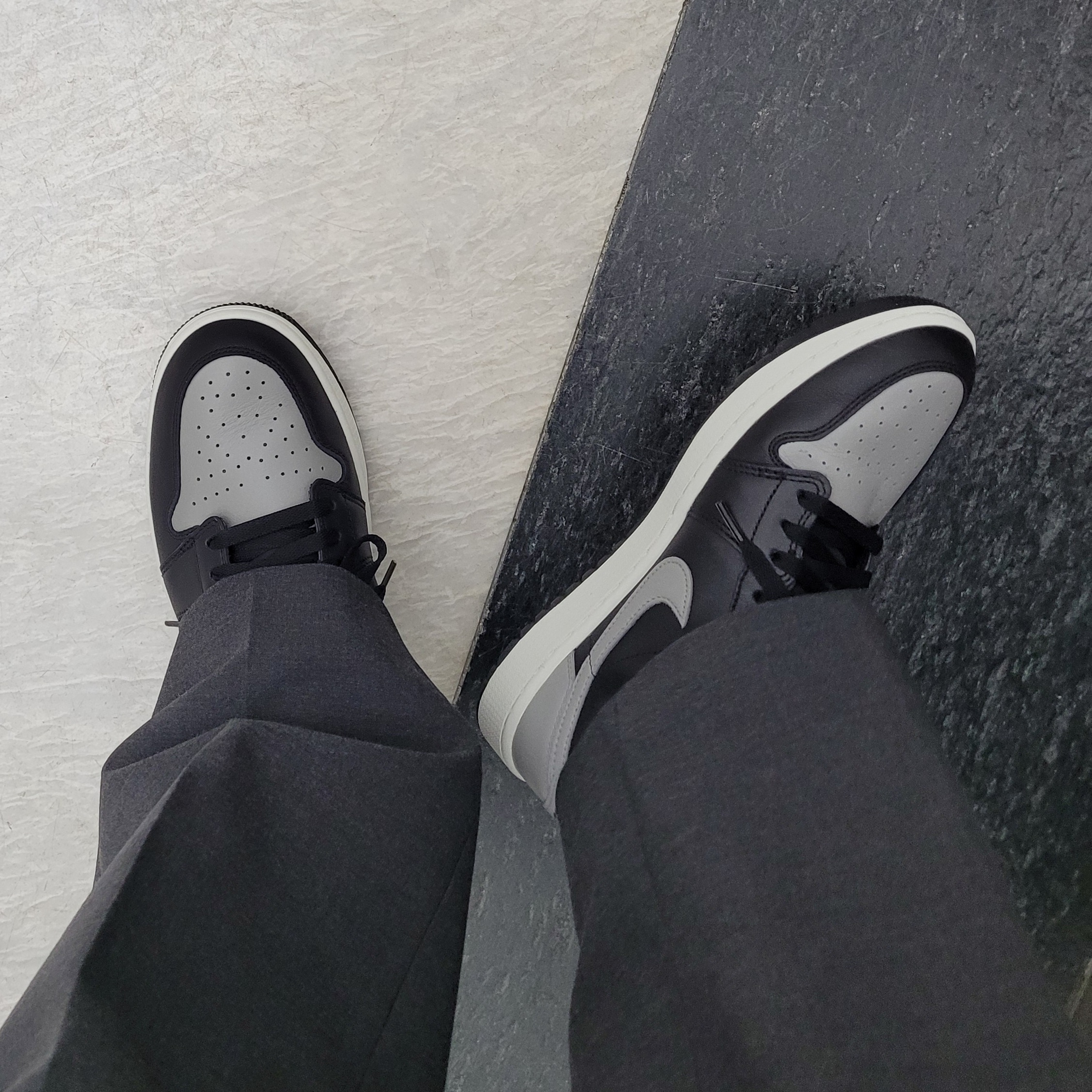 Jordan 1 Low Golf Shadow 착용 스타일
