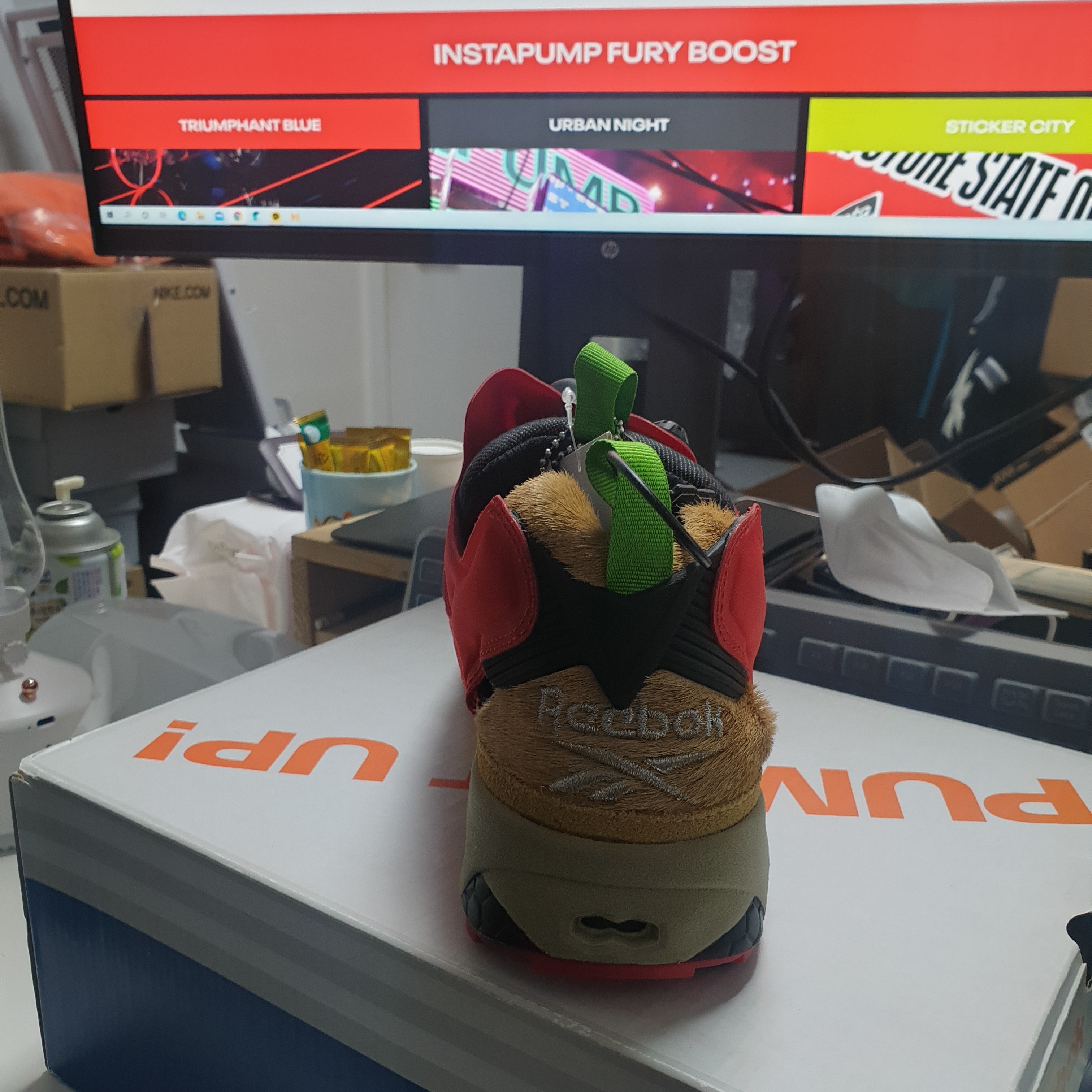 Reebok Instapump Fury OG Villain Pack Bebop 착용 스타일 - 3