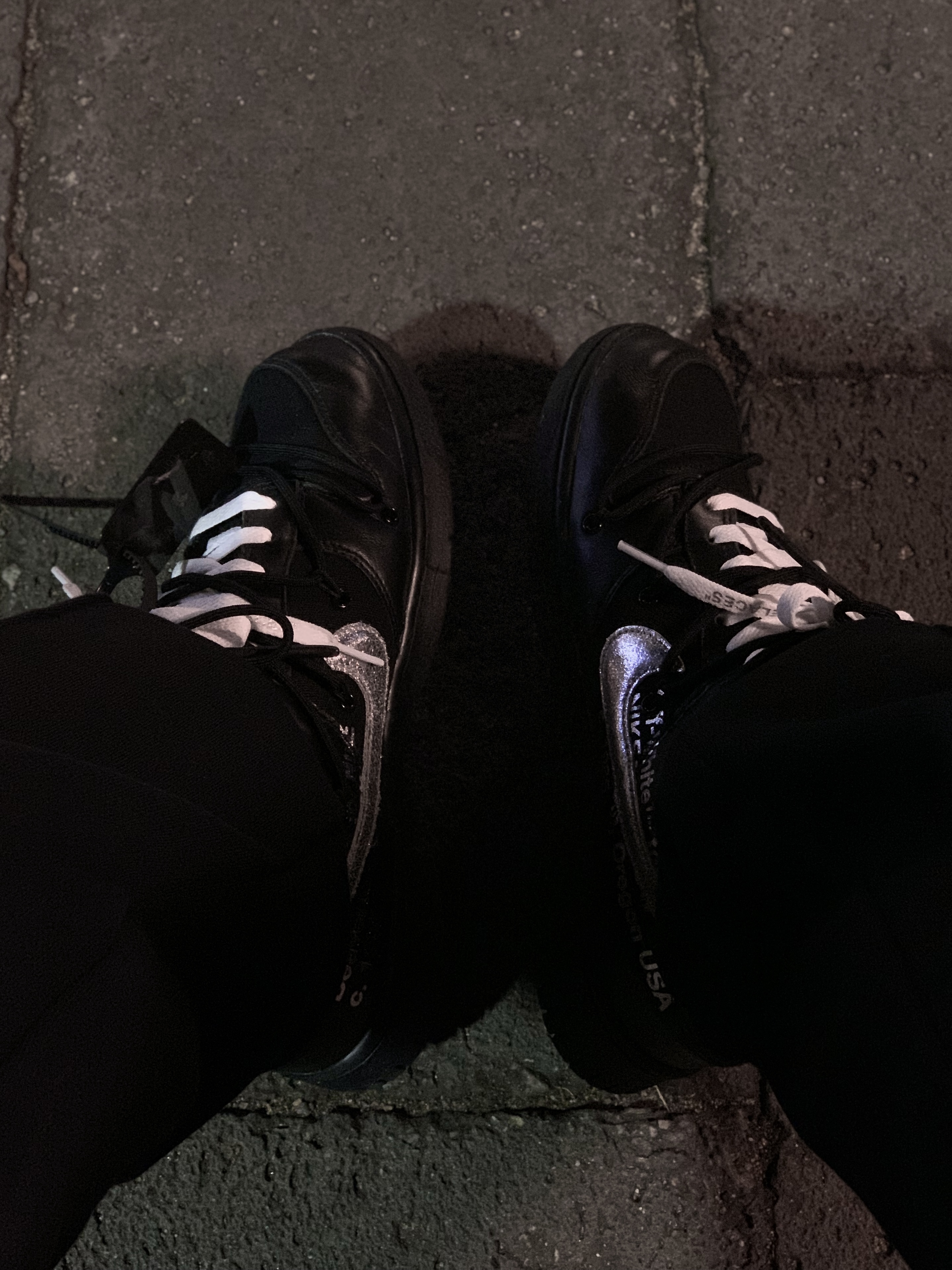 Nike x Off-White Dunk Low The 50 - Lot 50 착용 스타일