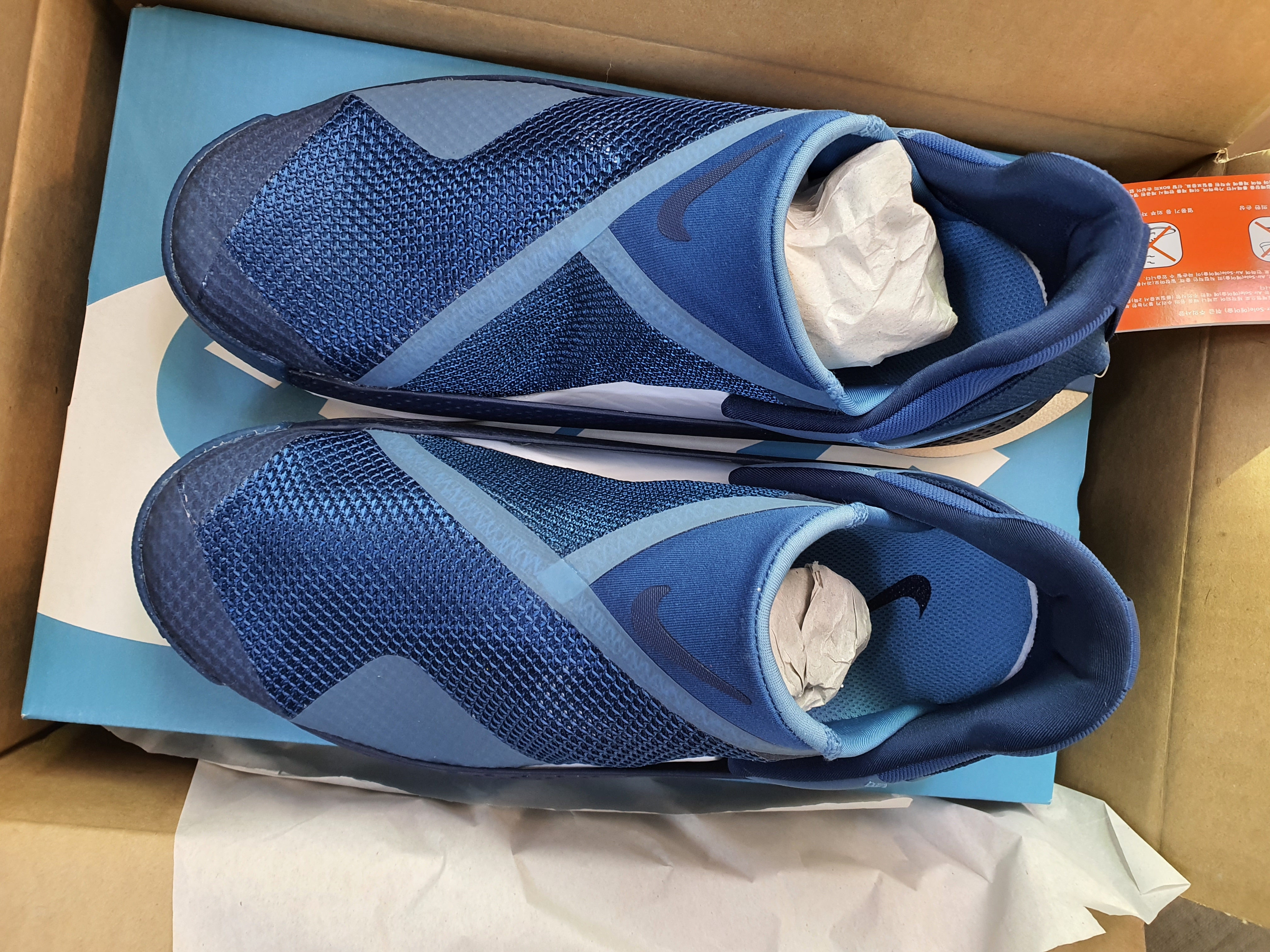 Nike Go Flyease Court Blue 착용 스타일 - 2