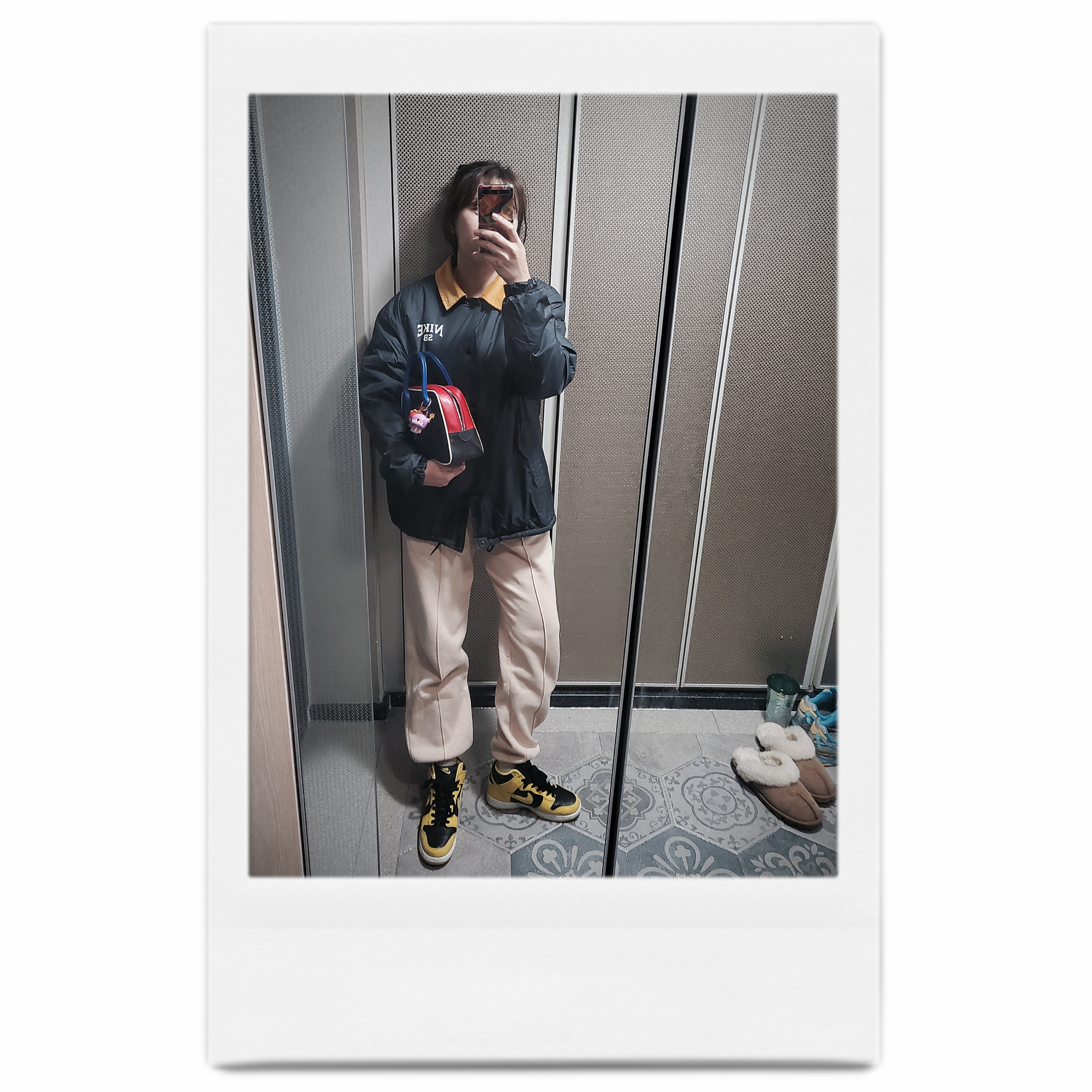 (GS) Jordan 1 Retro High OG Pollen 착용 스타일 - 1
