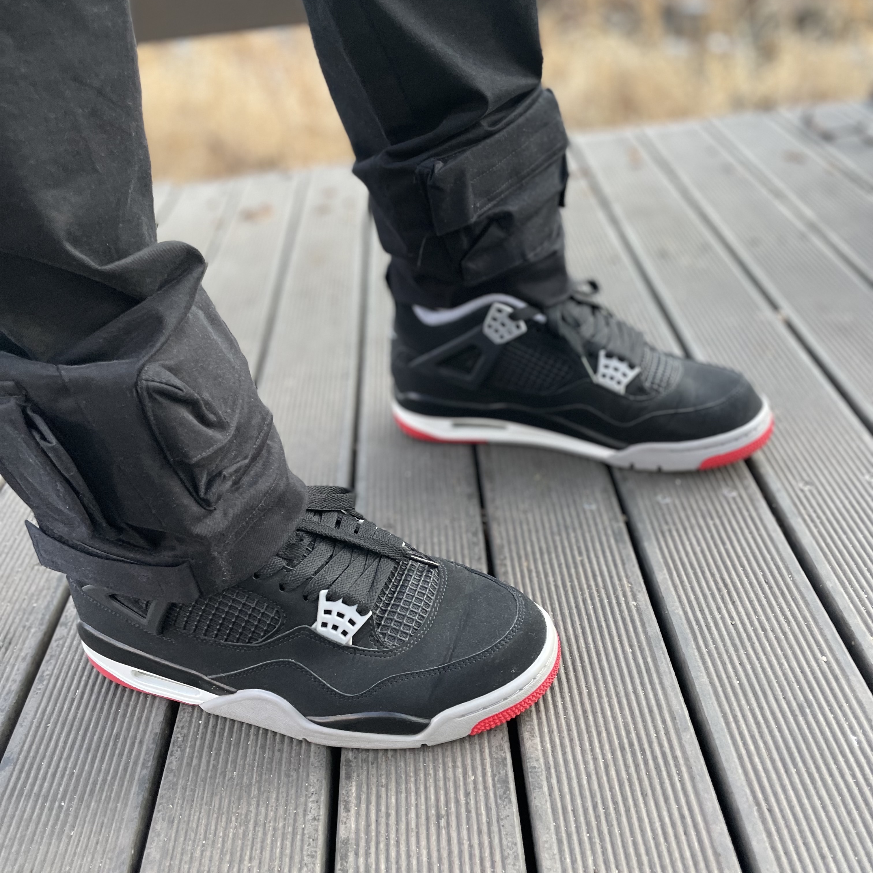 Jordan 4 Retro Bred 2019 착용 스타일