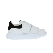 (W) Alexander McQueen Oversized Velcro Sneakers White Black