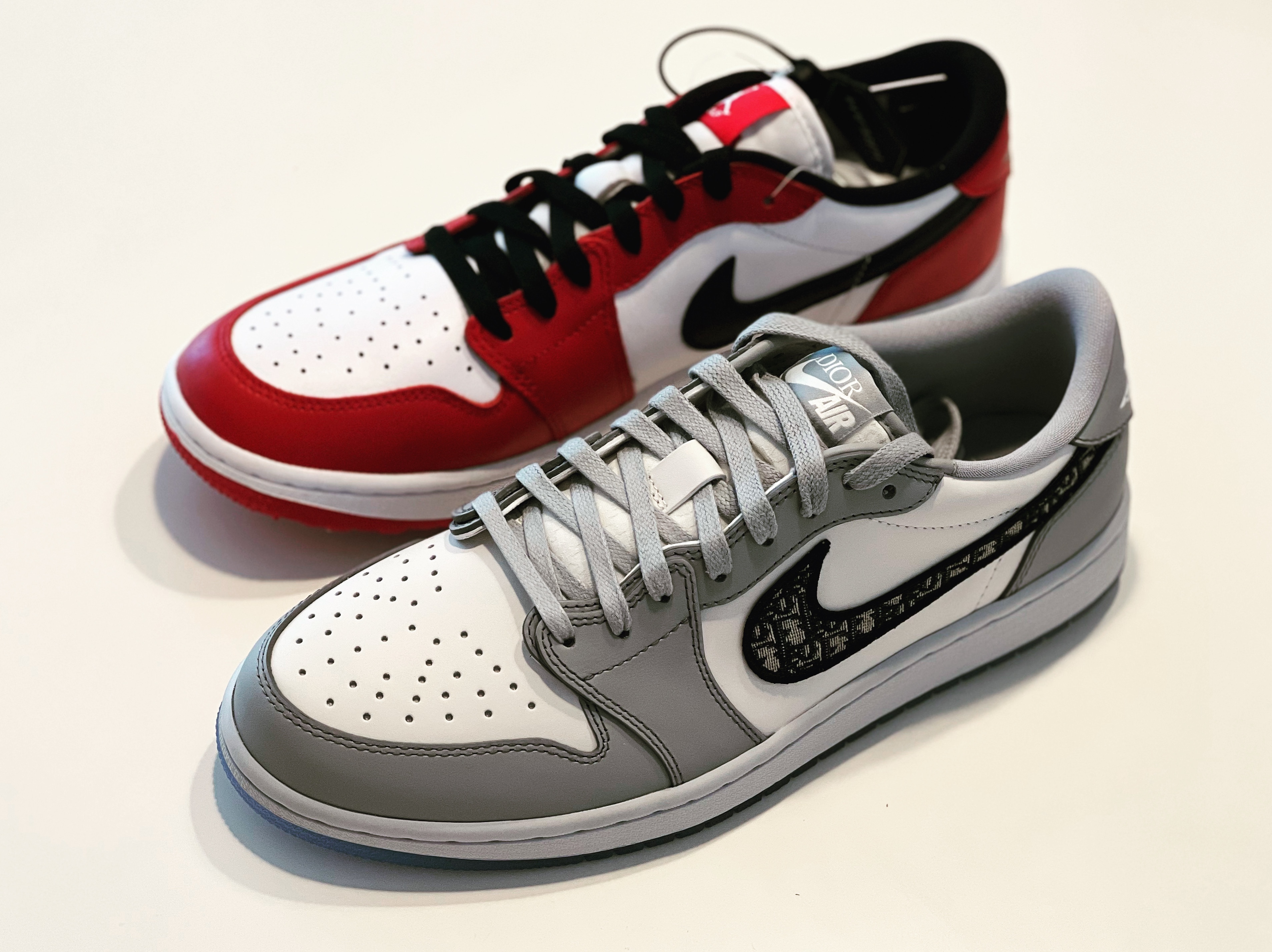 Jordan 1 x Dior Low OG, Jordan 1 Low Golf Chicago 착용 스타일 - 1