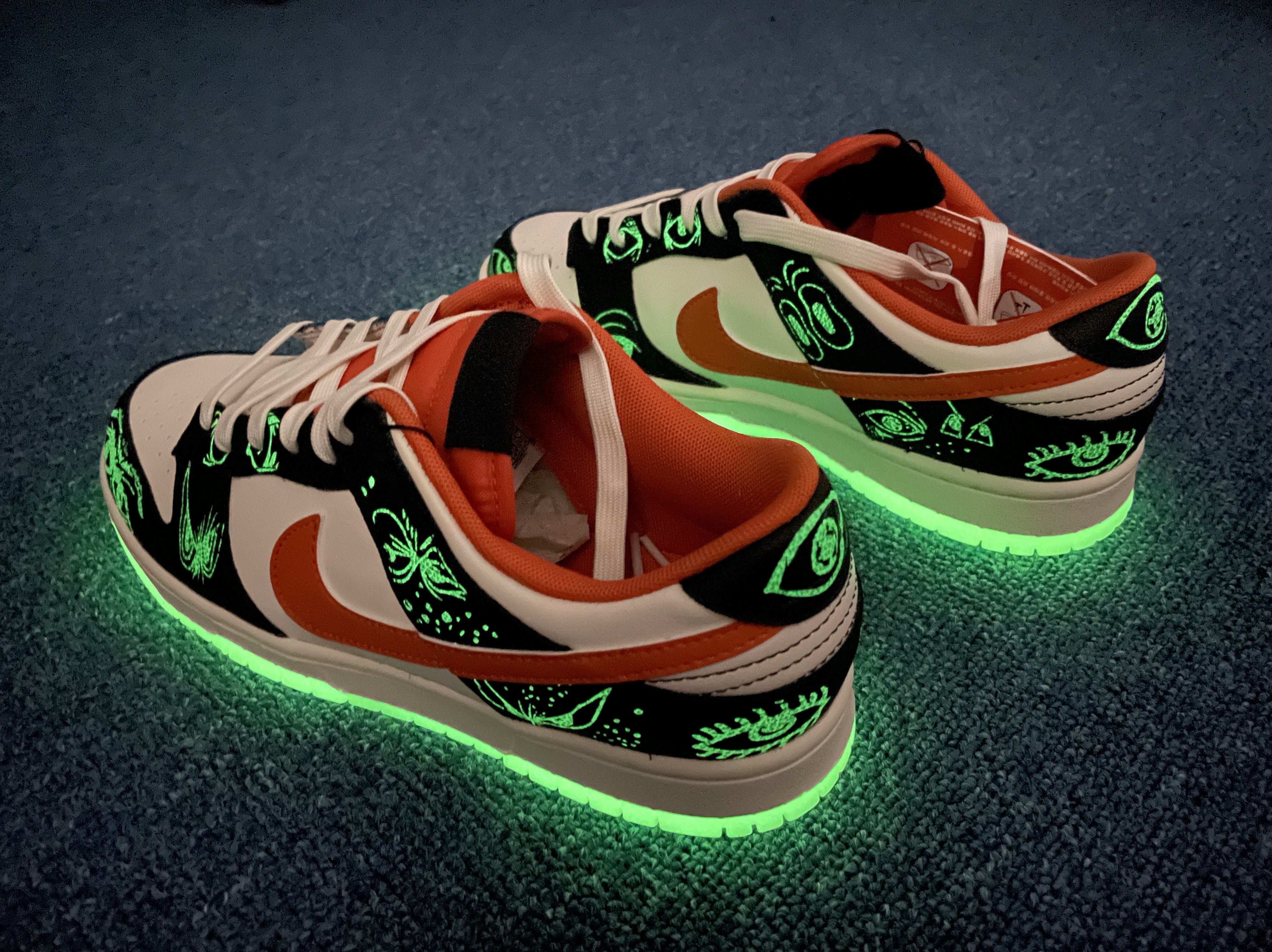 Nike Dunk Low Retro PRM Halloween 착용 스타일 - 2