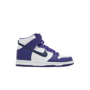 (GS) Nike Dunk High White Midnight Navy