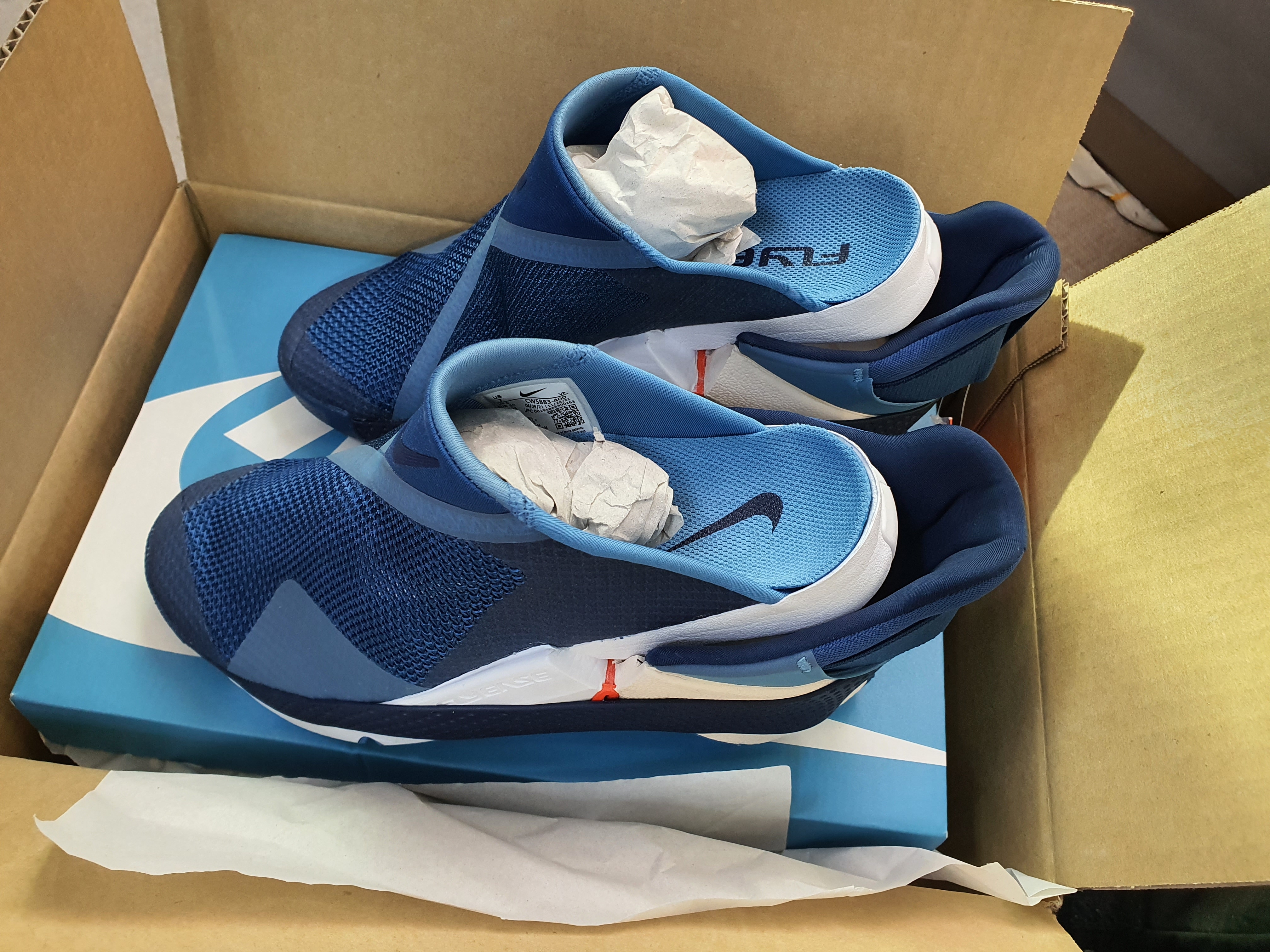 Nike Go Flyease Court Blue 착용 스타일 - 3