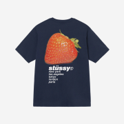 Stussy Strawberry T-Shirt Navy